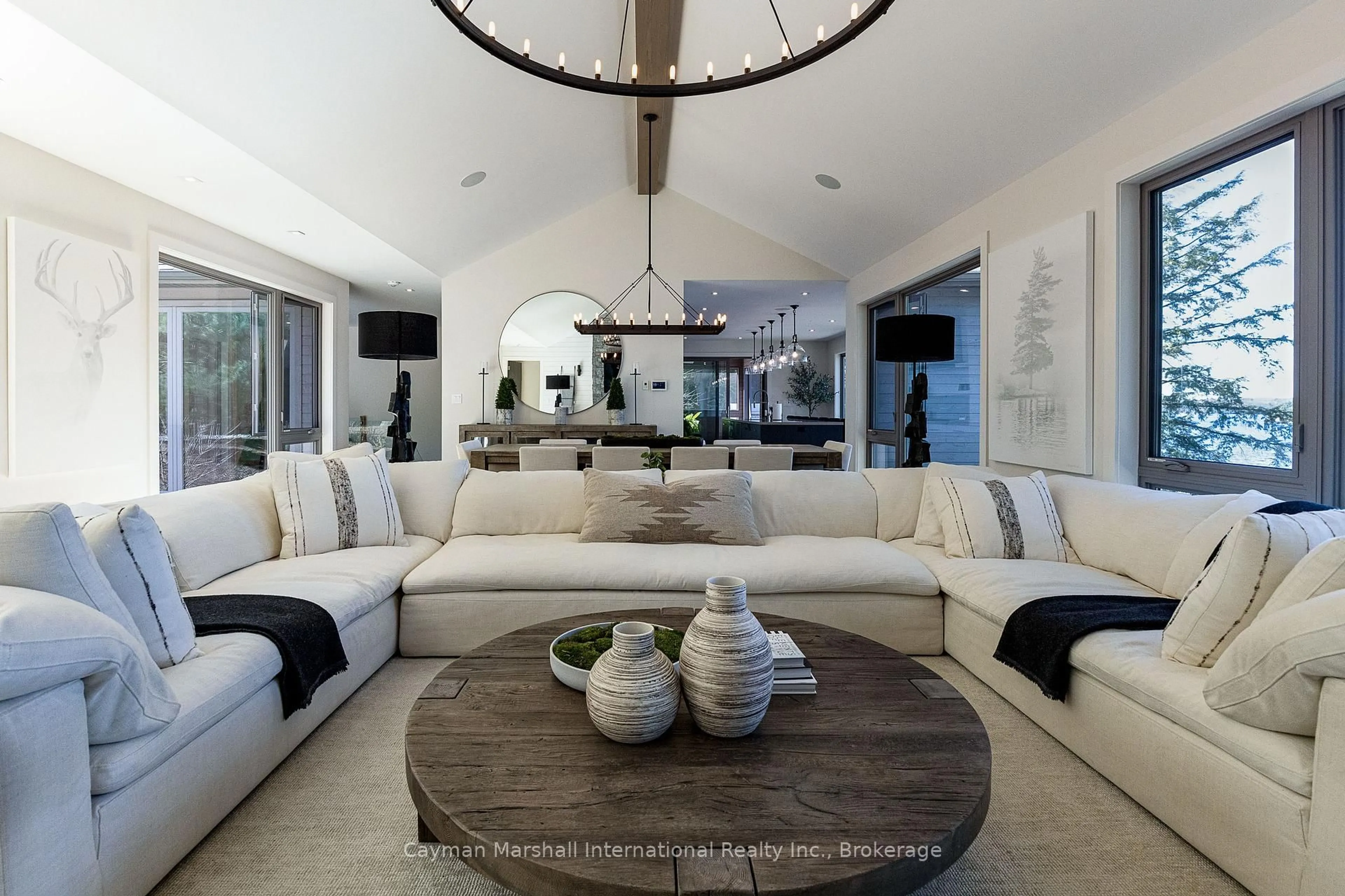 Living room with furniture, unknown for 124 Claren Cres, Huntsville Ontario P1H 2J2