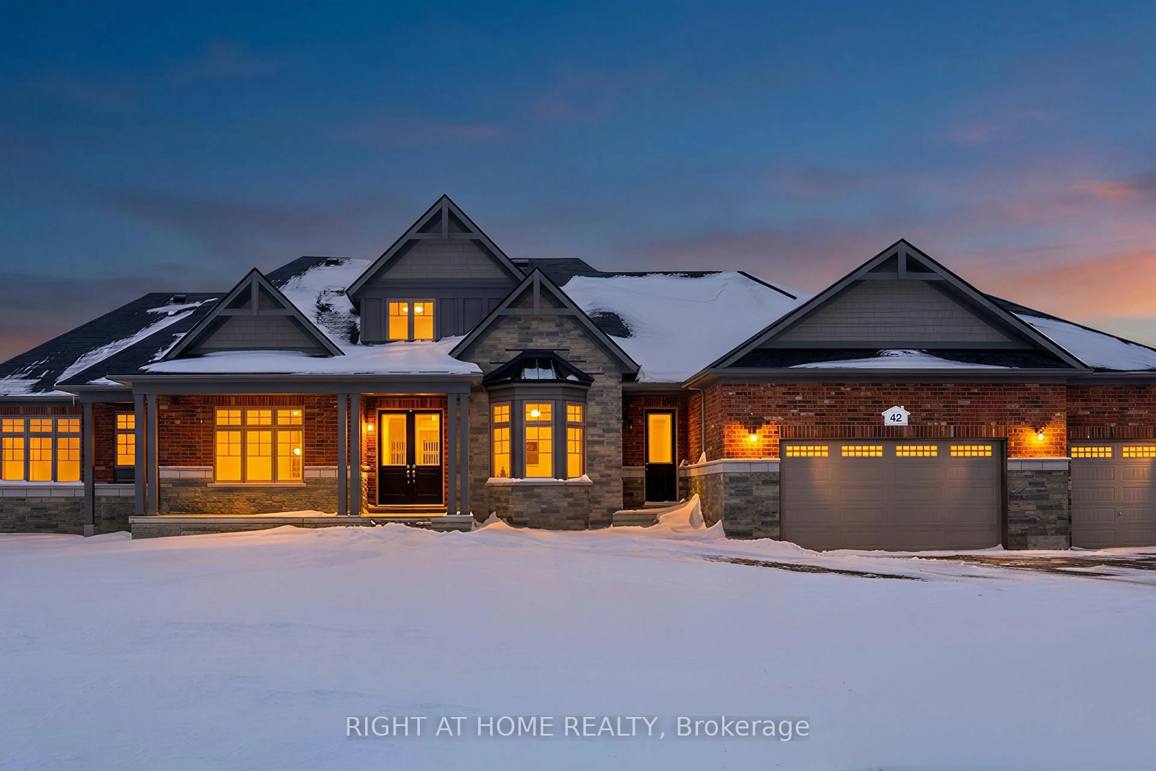 Home with brick exterior material, street for 42 Wellers Way, Quinte West Ontario K0K 1L0