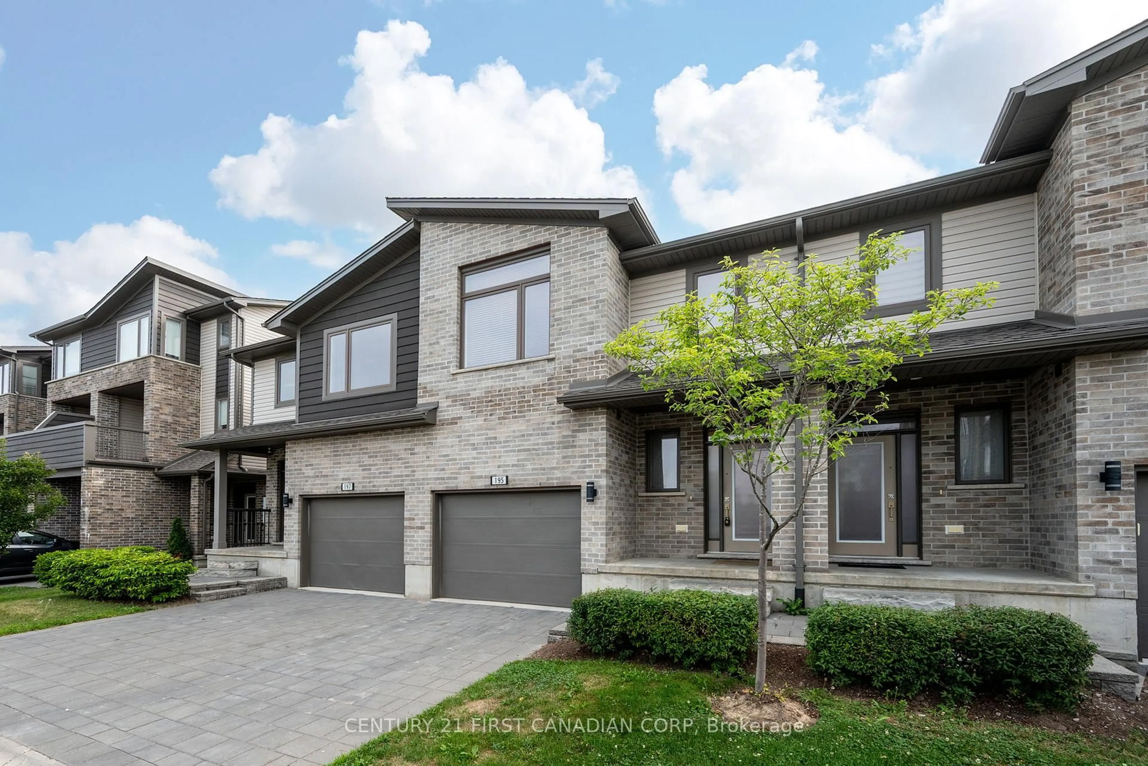 Home with brick exterior material, street for 1960 Dalmagarry Rd #195, London North Ontario N6G 0T8