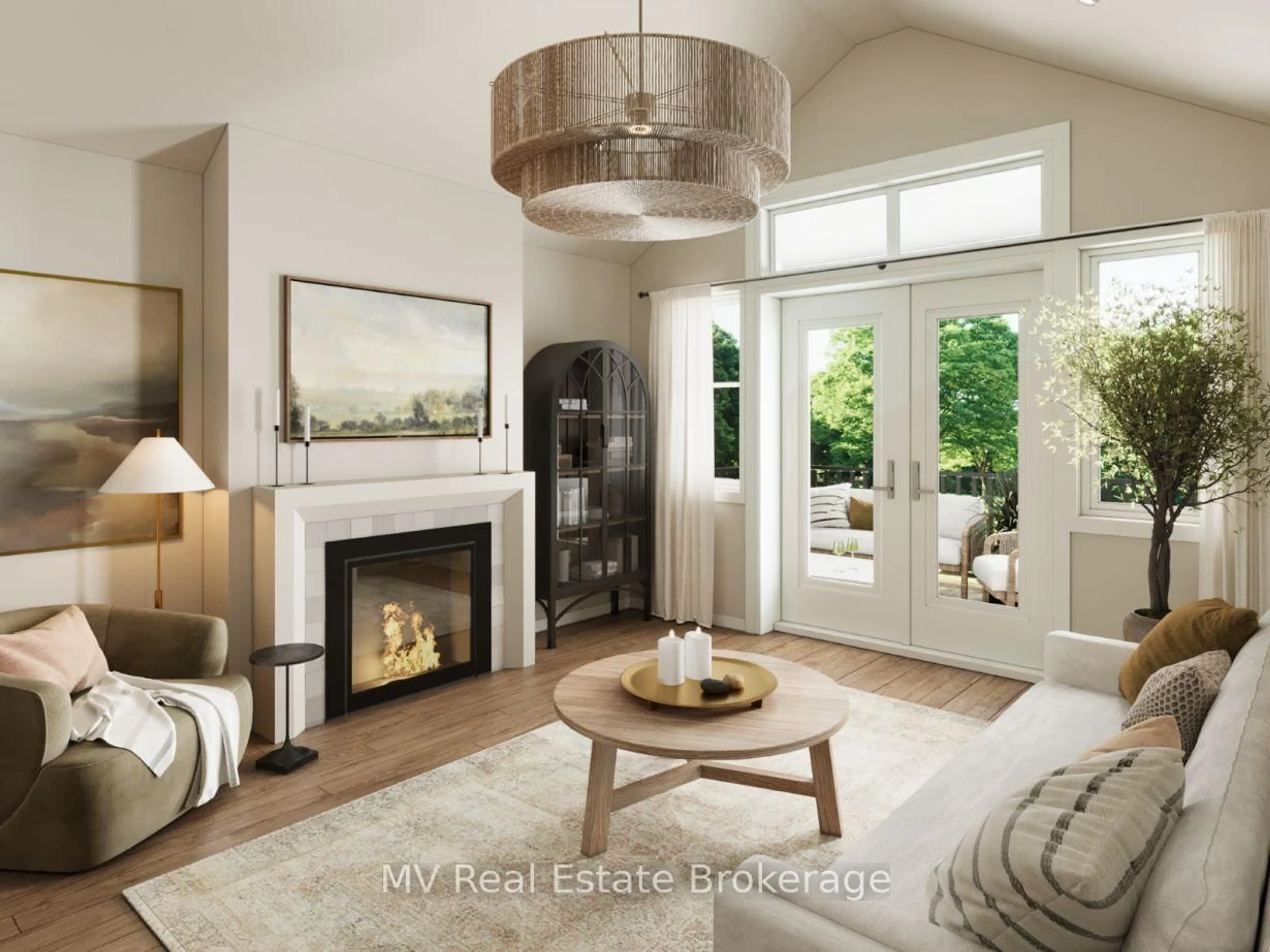 Living room with furniture, unknown for 23 Quibell Lane, Centre Wellington Ontario N0B 1S0