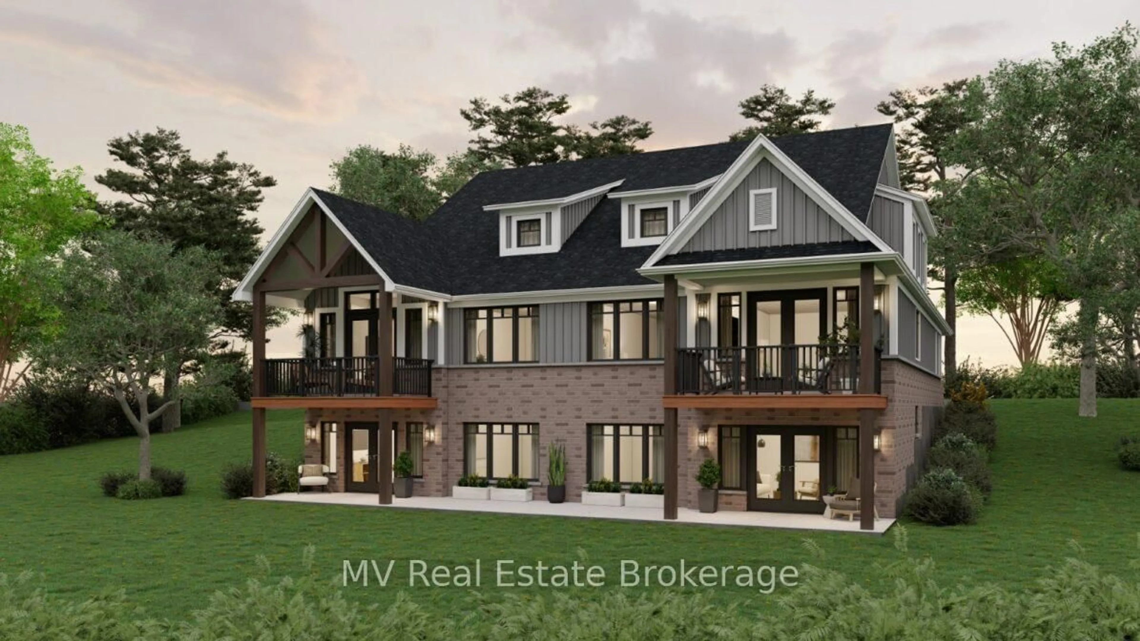 Home with brick exterior material, mountain view for 23 Quibell Lane, Centre Wellington Ontario N0B 1S0