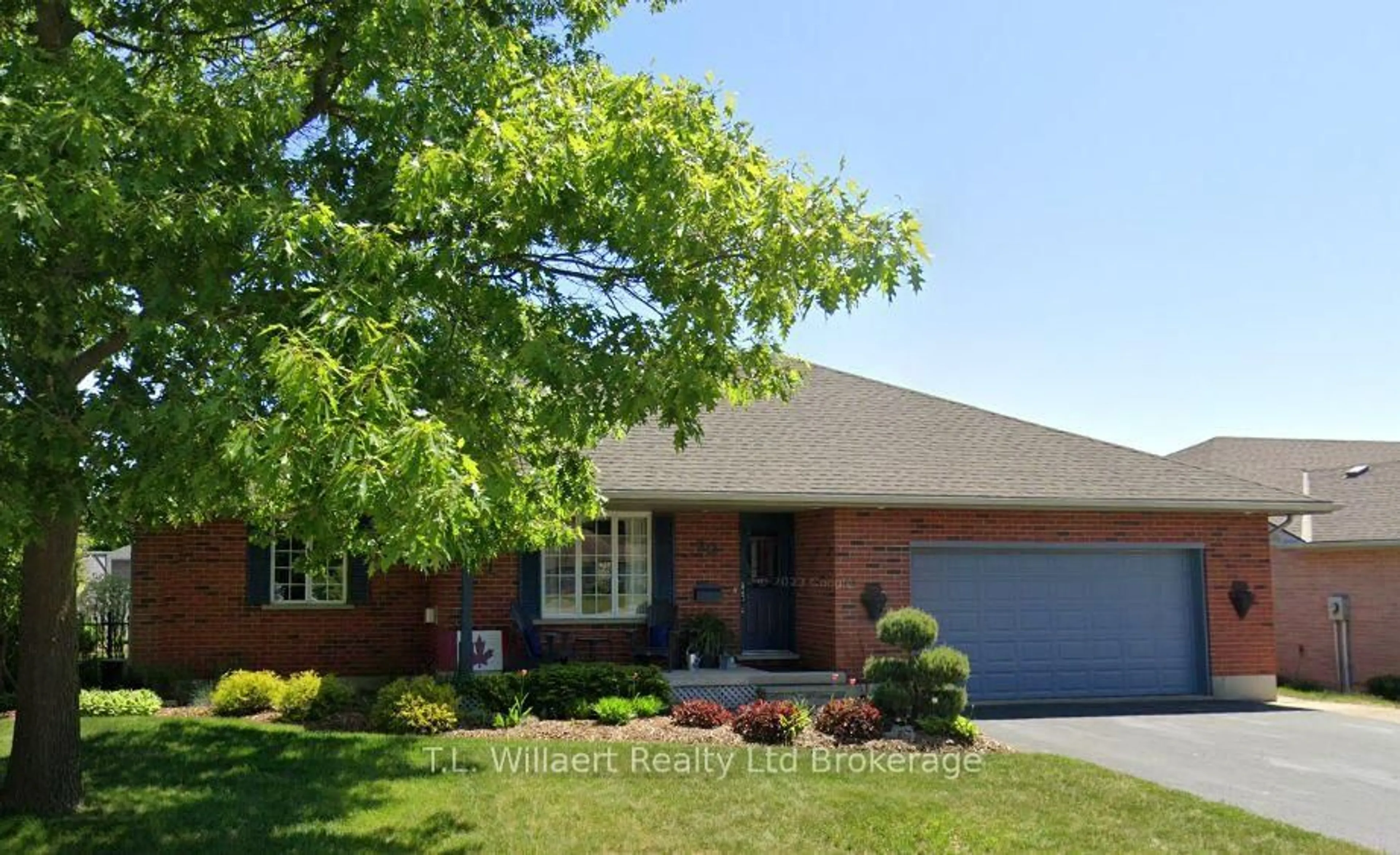 Home with brick exterior material, street for 20 Andover Ave, Tillsonburg Ontario N4G 4J5