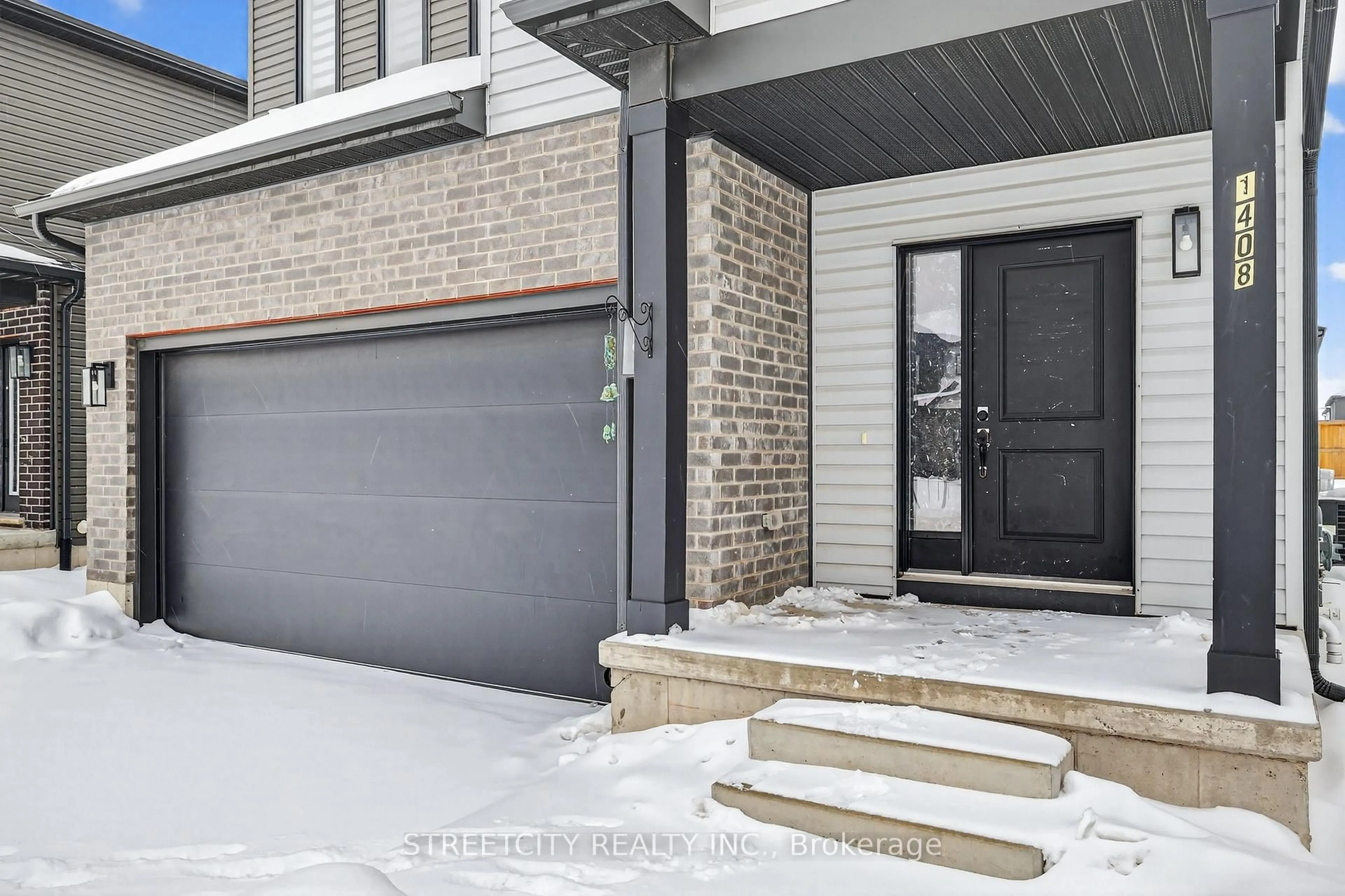 Home with brick exterior material, street for 1408 Twilite Blvd, London North Ontario N6G 3R5