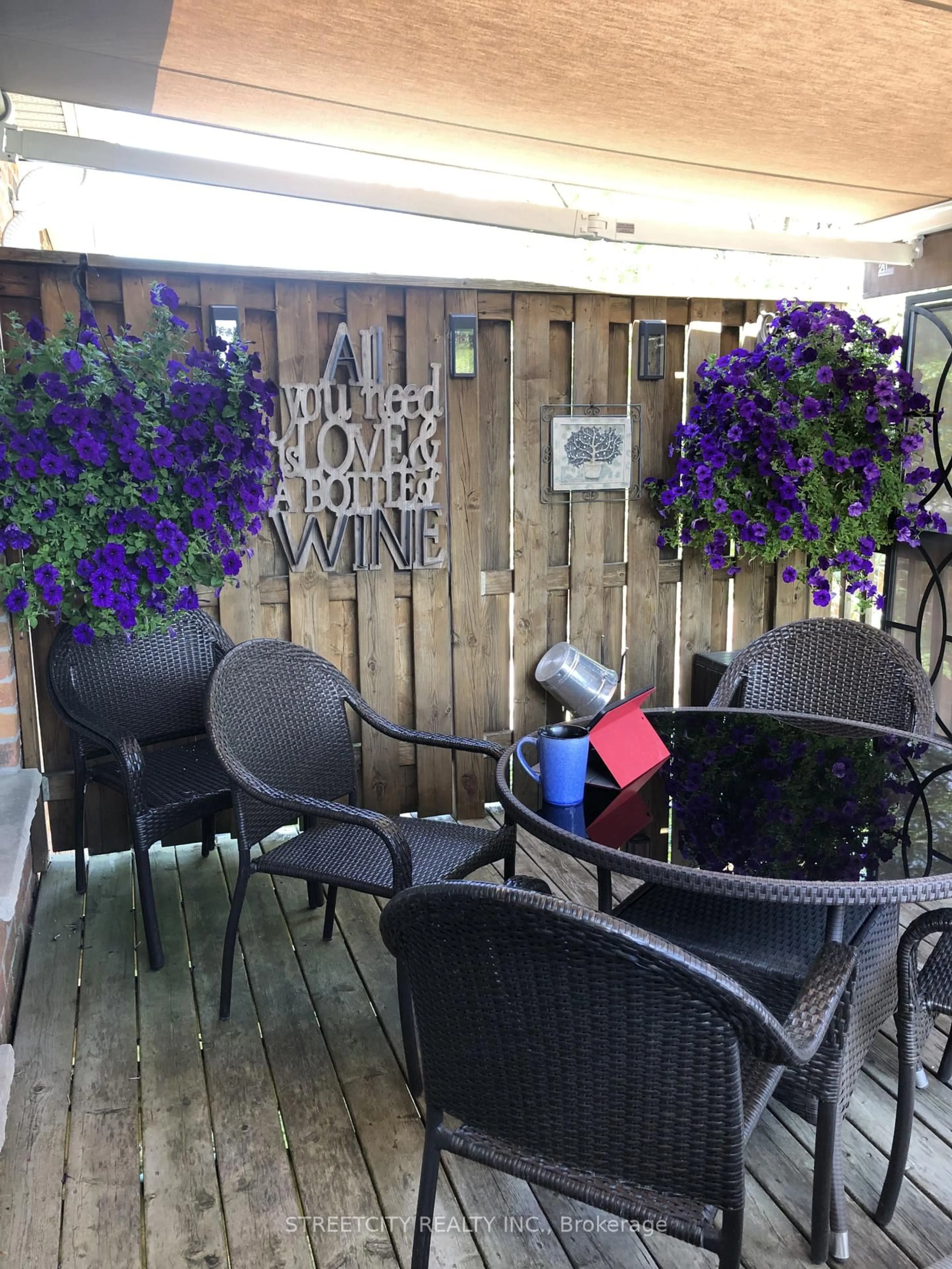 Patio, mountain view for 464 Commissioners Rd #16, London South Ontario N6J 0A2