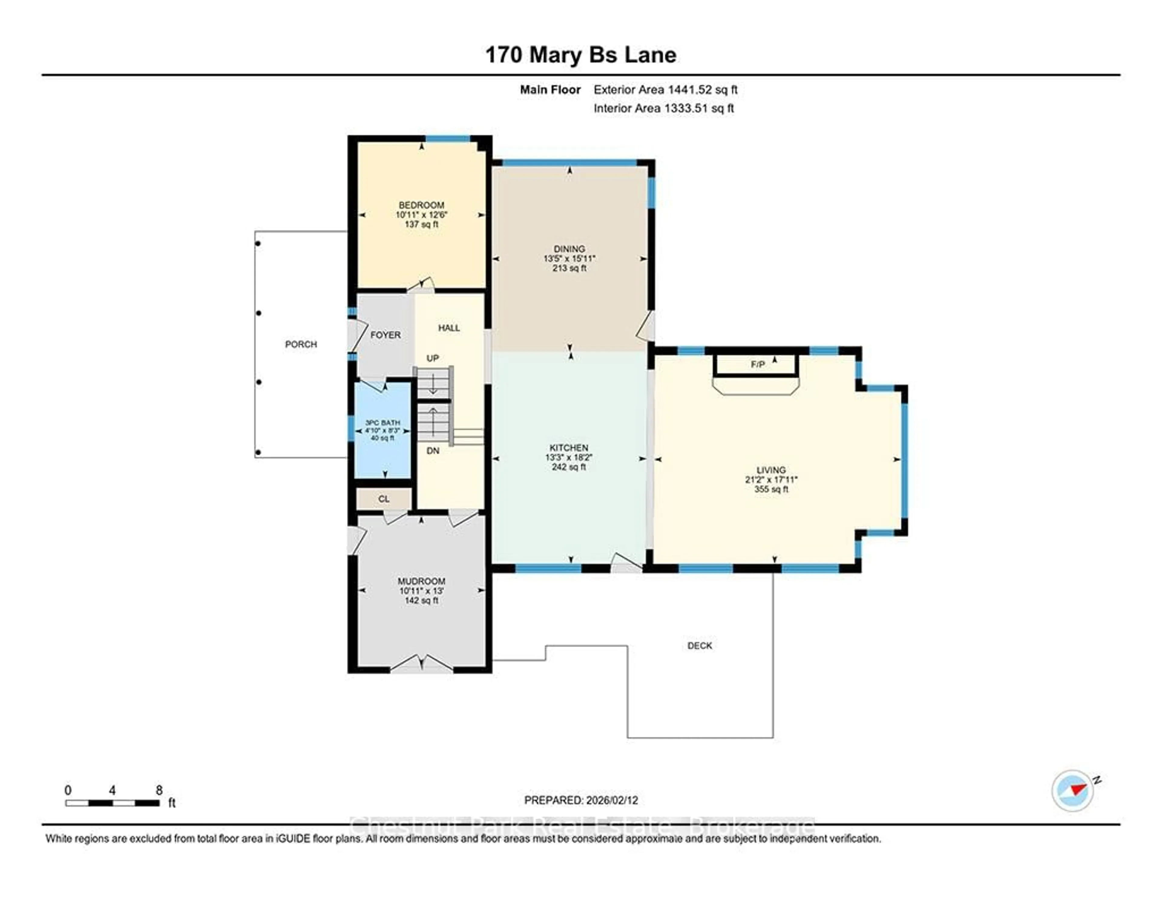 Floor plan for 170 Mary B's Lane, Grey Highlands Ontario N0C 1H0