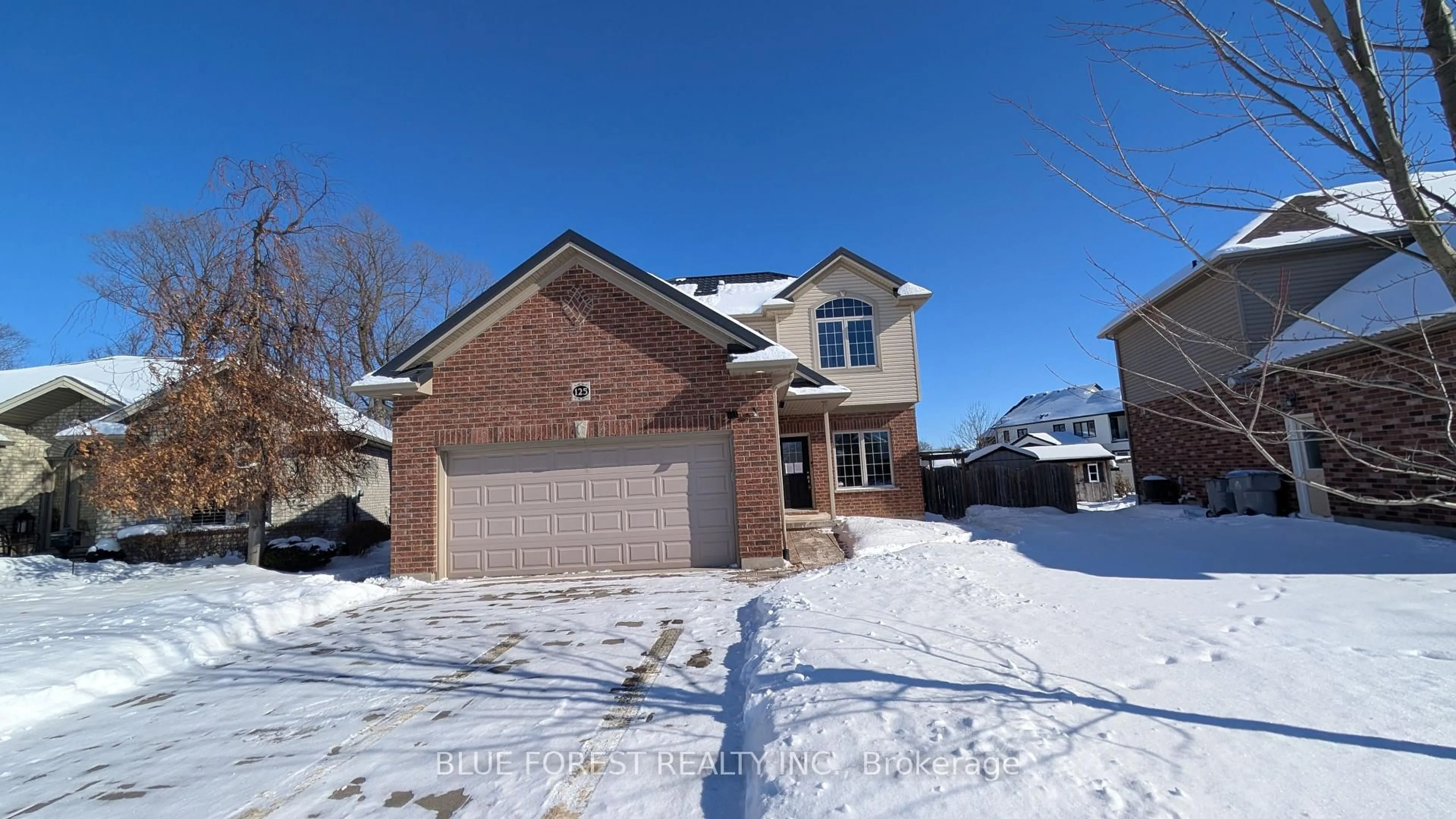Home with brick exterior material, street for 125 Deborah Dr, Strathroy-Caradoc Ontario N7G 4E2