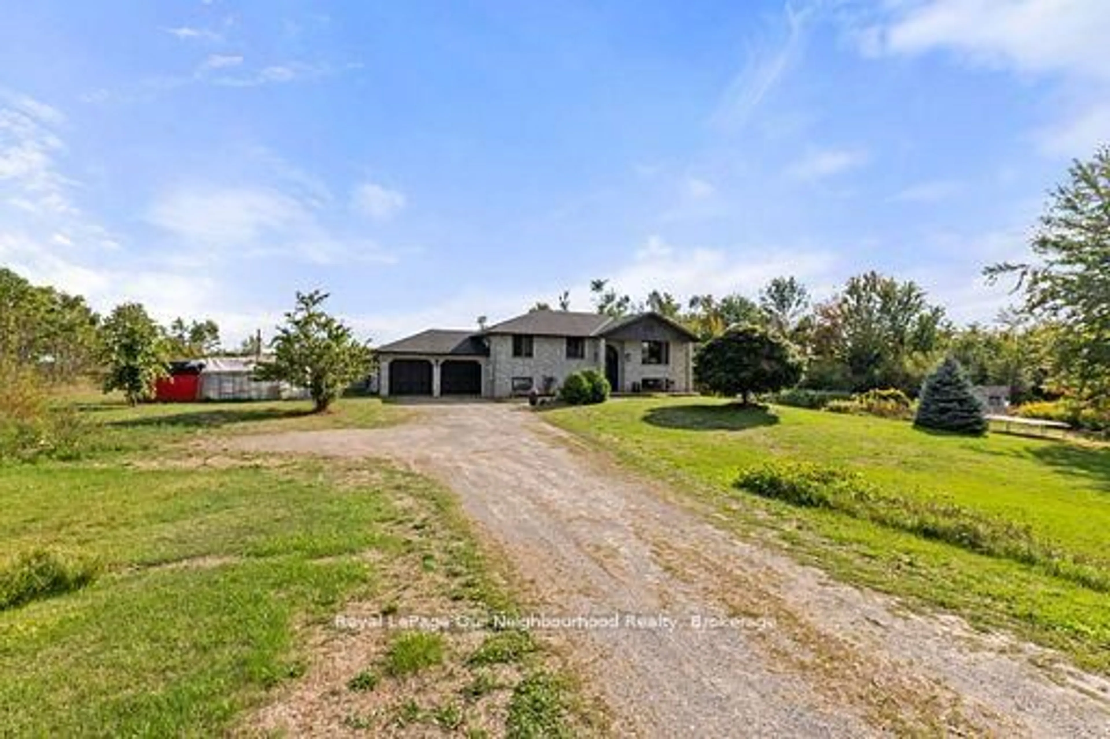 A pic from outside/outdoor area/front of a property/back of a property/a pic from drone, water/lake/river/ocean view for 81 County Rd 42 Rd, Trent Hills Ontario K0L 2V0