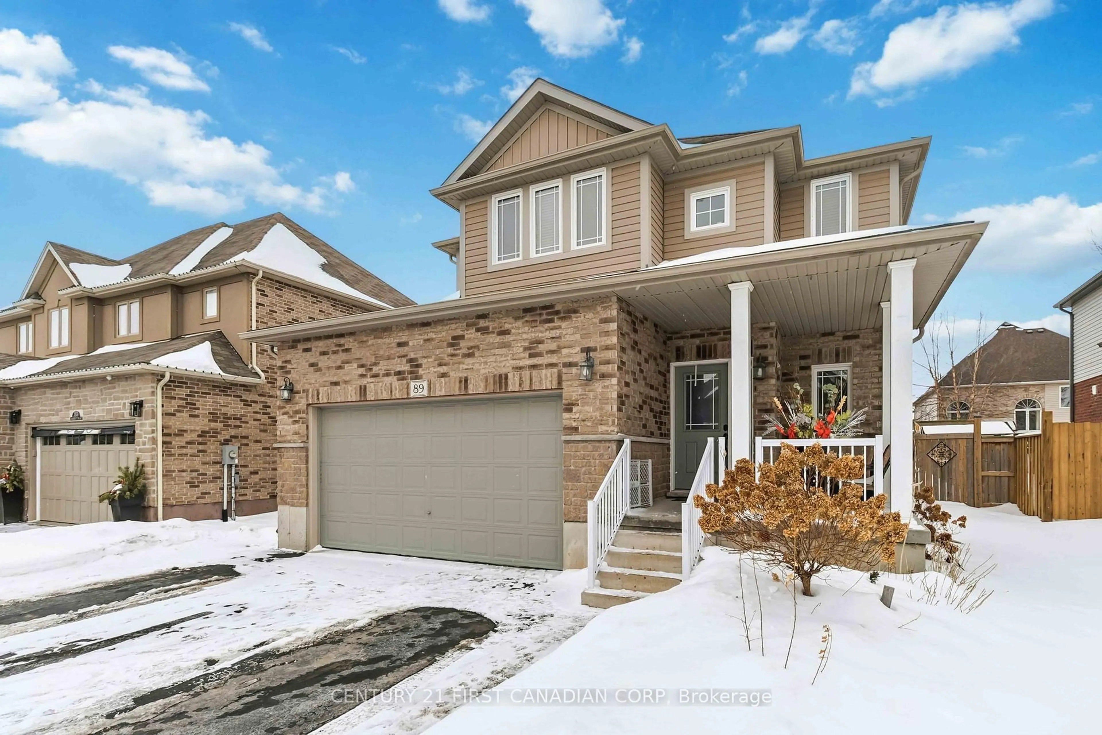 Home with brick exterior material, street for 89 Marriott Pl, Brant Ontario N3L 0A4