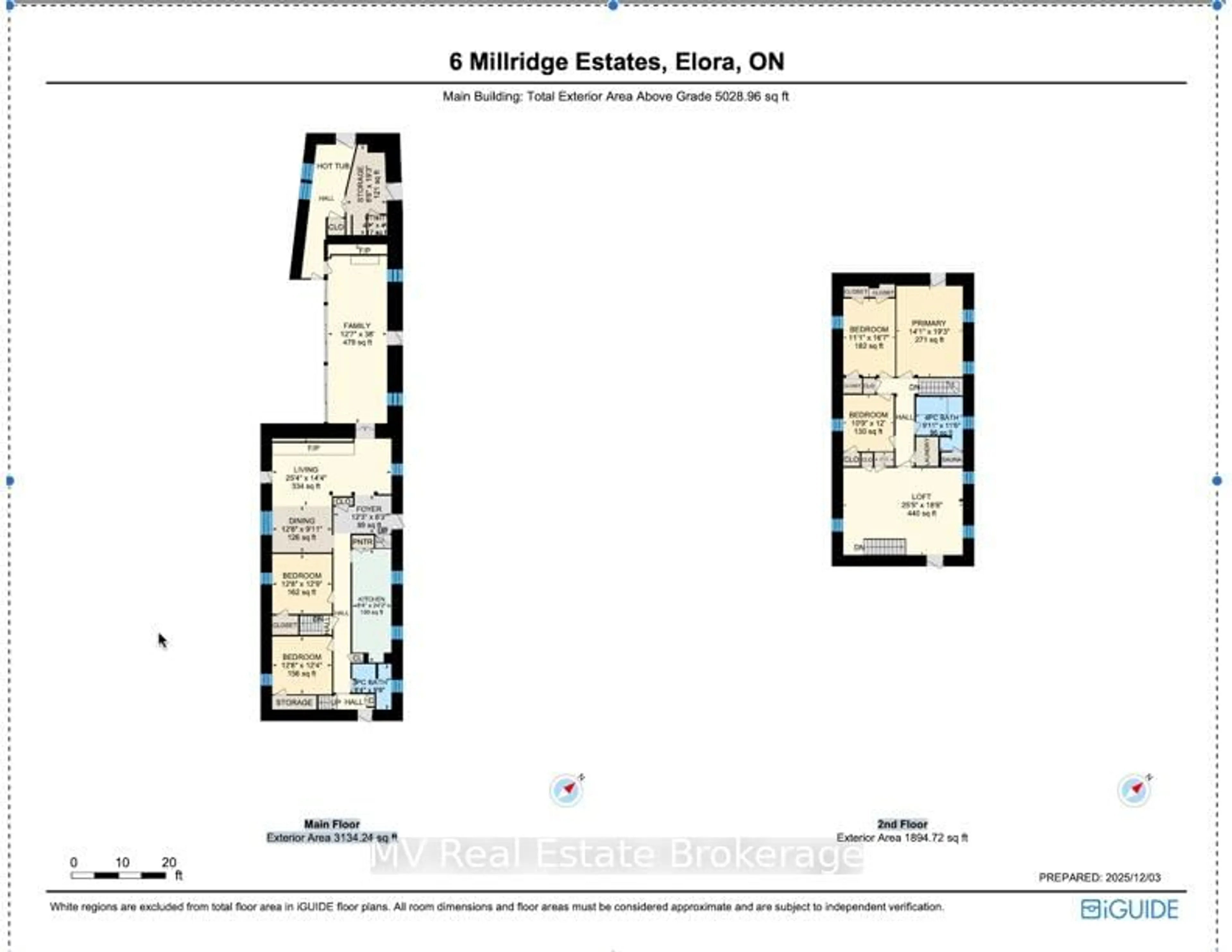 Floor plan for 6 MillRidge Estate Private, Centre Wellington Ontario N0B 1S0