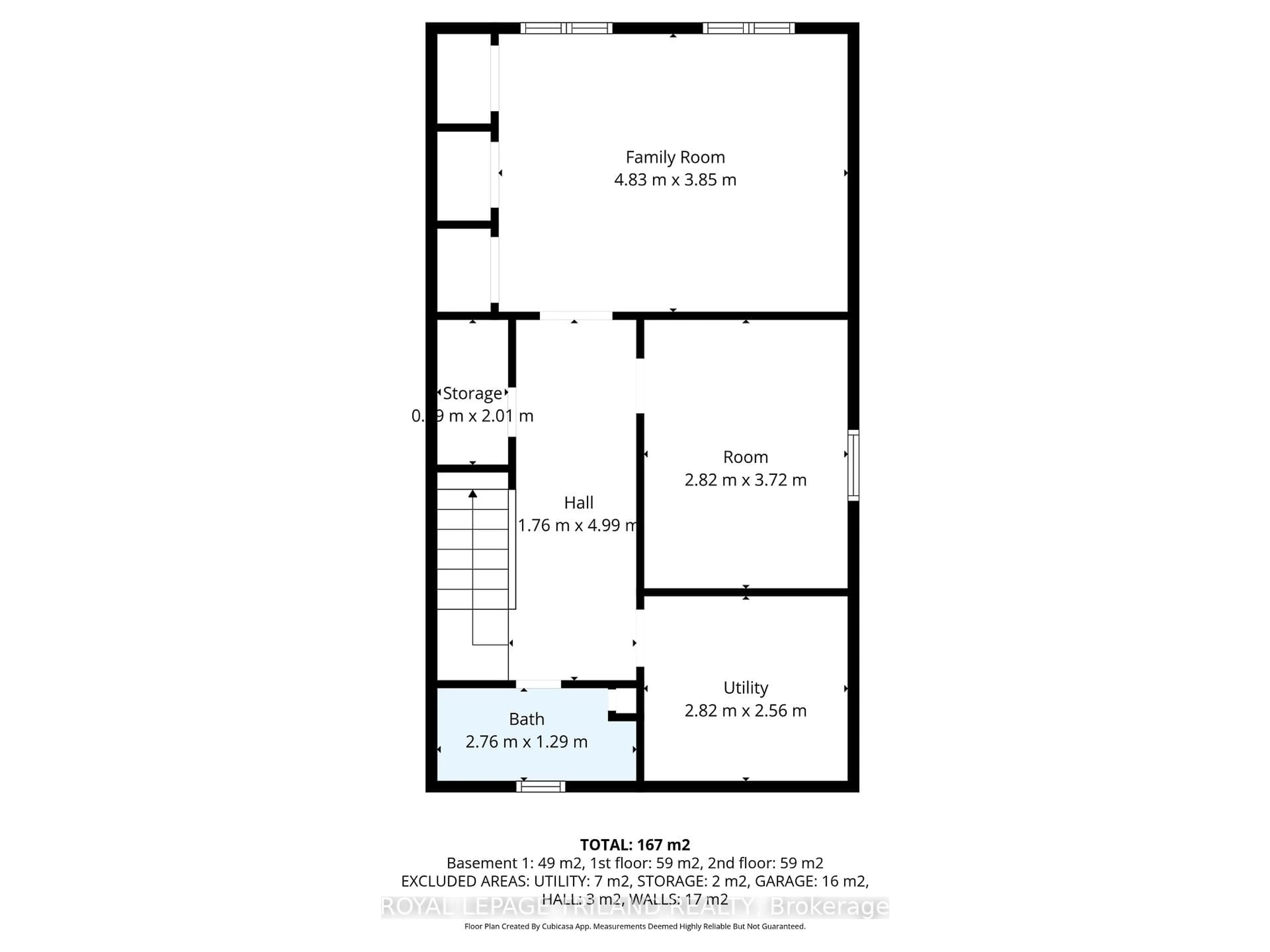 Floor plan for 188 Chepstow Clse, London North Ontario N6G 3S2