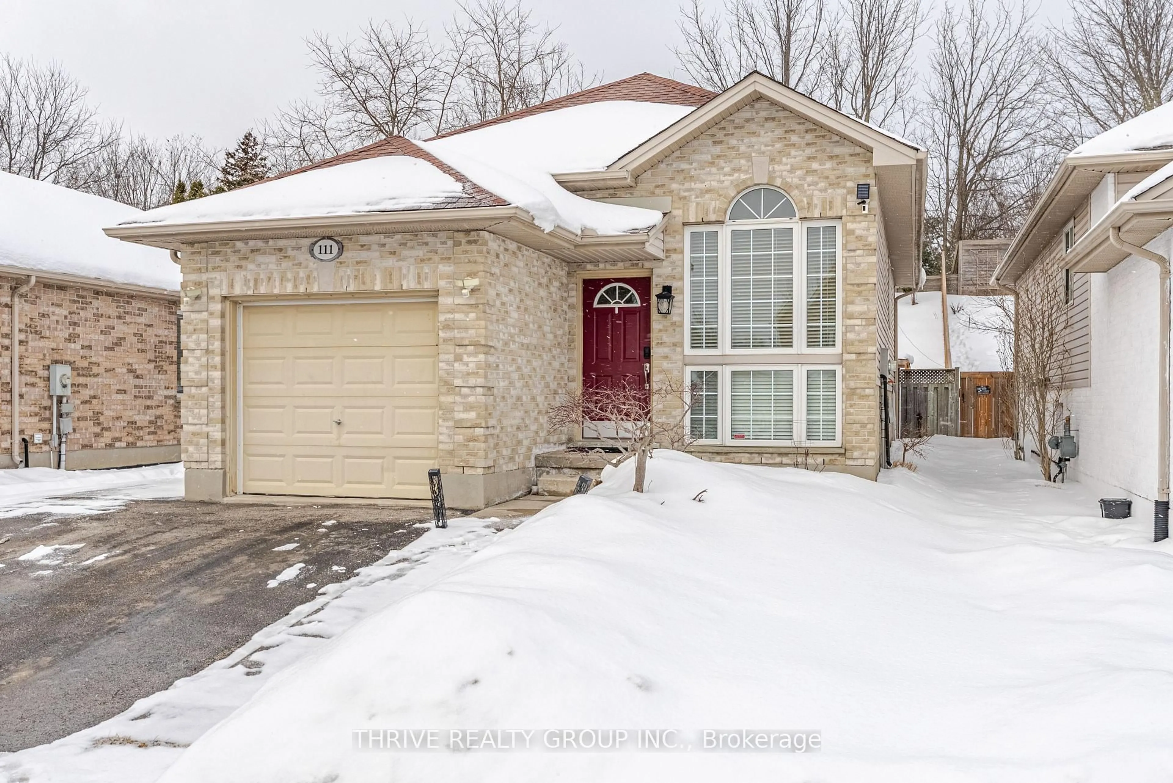 Home with brick exterior material, street for 111 Meadowridge Rd, London North Ontario N6B 5E6