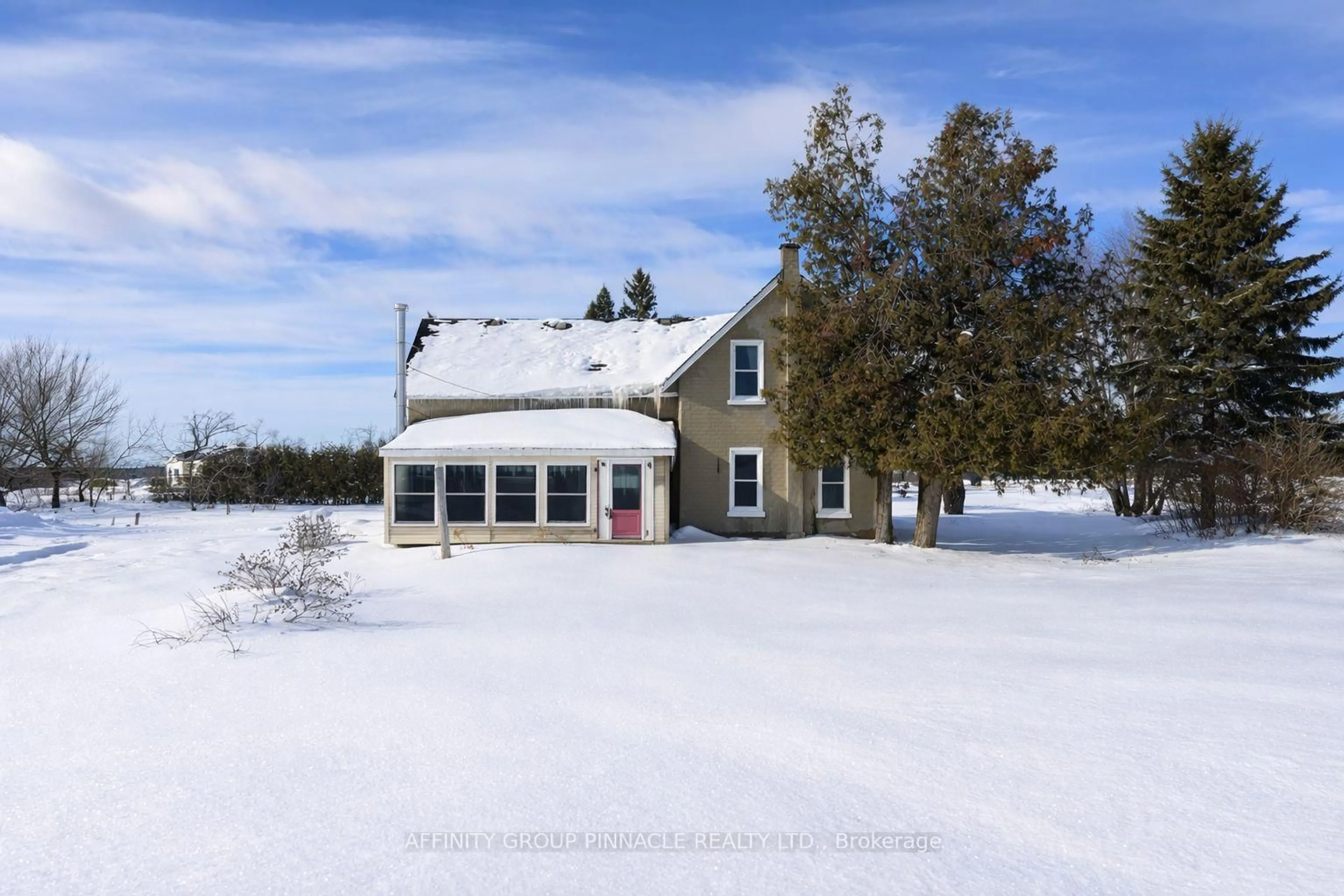 A pic from outside/outdoor area/front of a property/back of a property/a pic from drone, unknown for 482 Portage Rd, Kawartha Lakes Ontario K0M 2B0