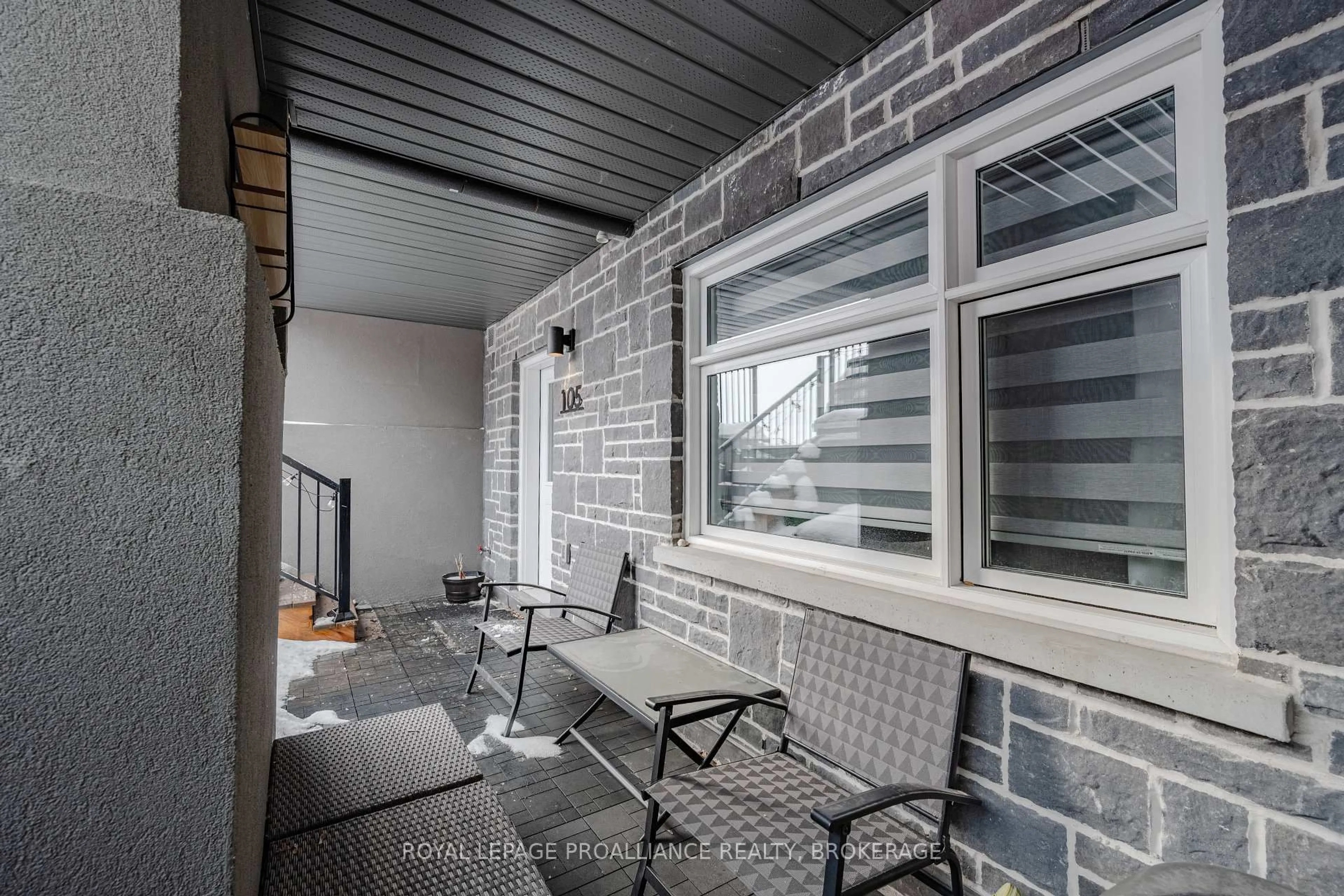 Patio, street for 809 Development Dr #105, Kingston Ontario K7M 0J4