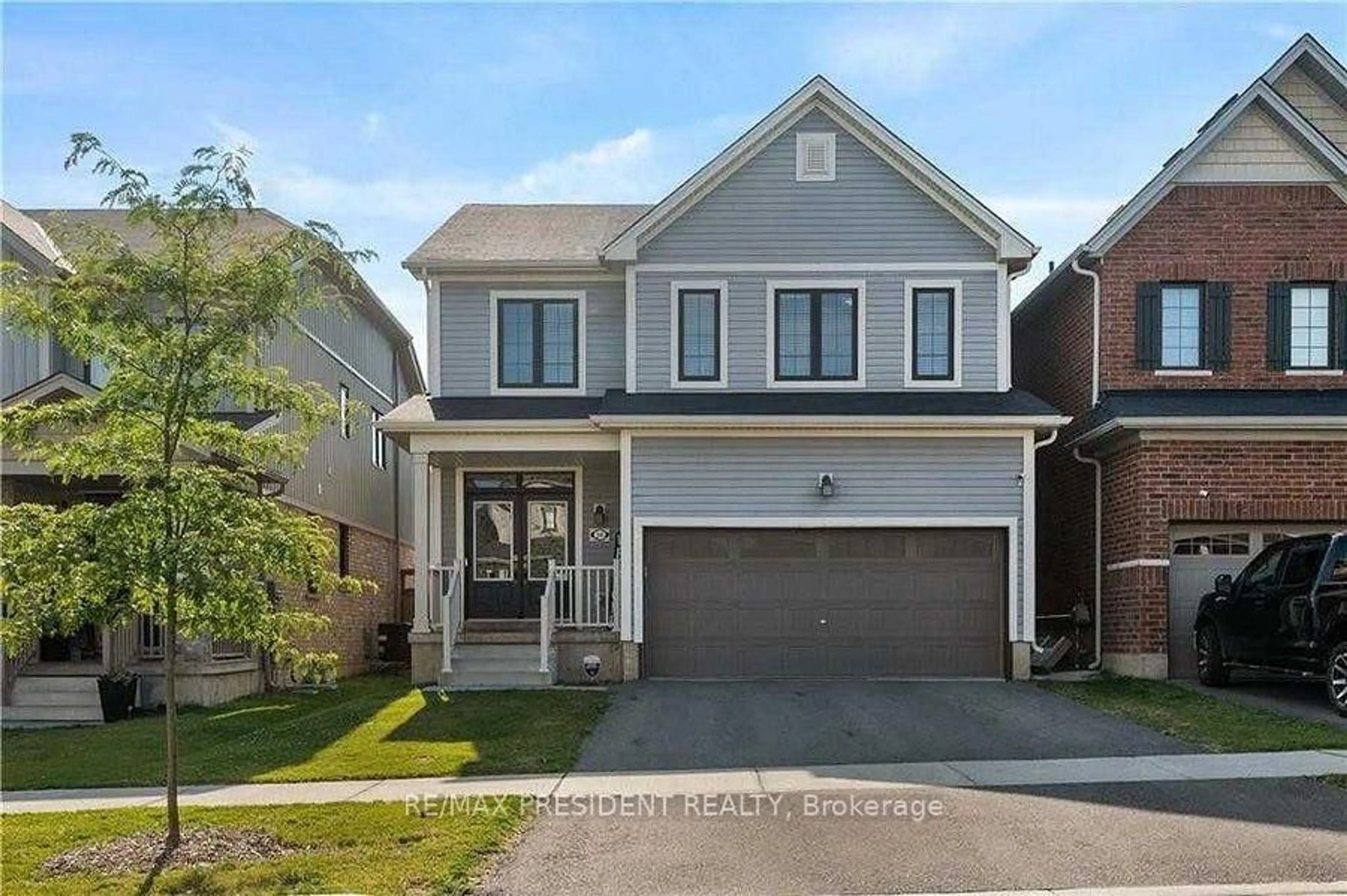 Home with brick exterior material, street for 34 Derby Dr, Haldimand Ontario N3W 9C1