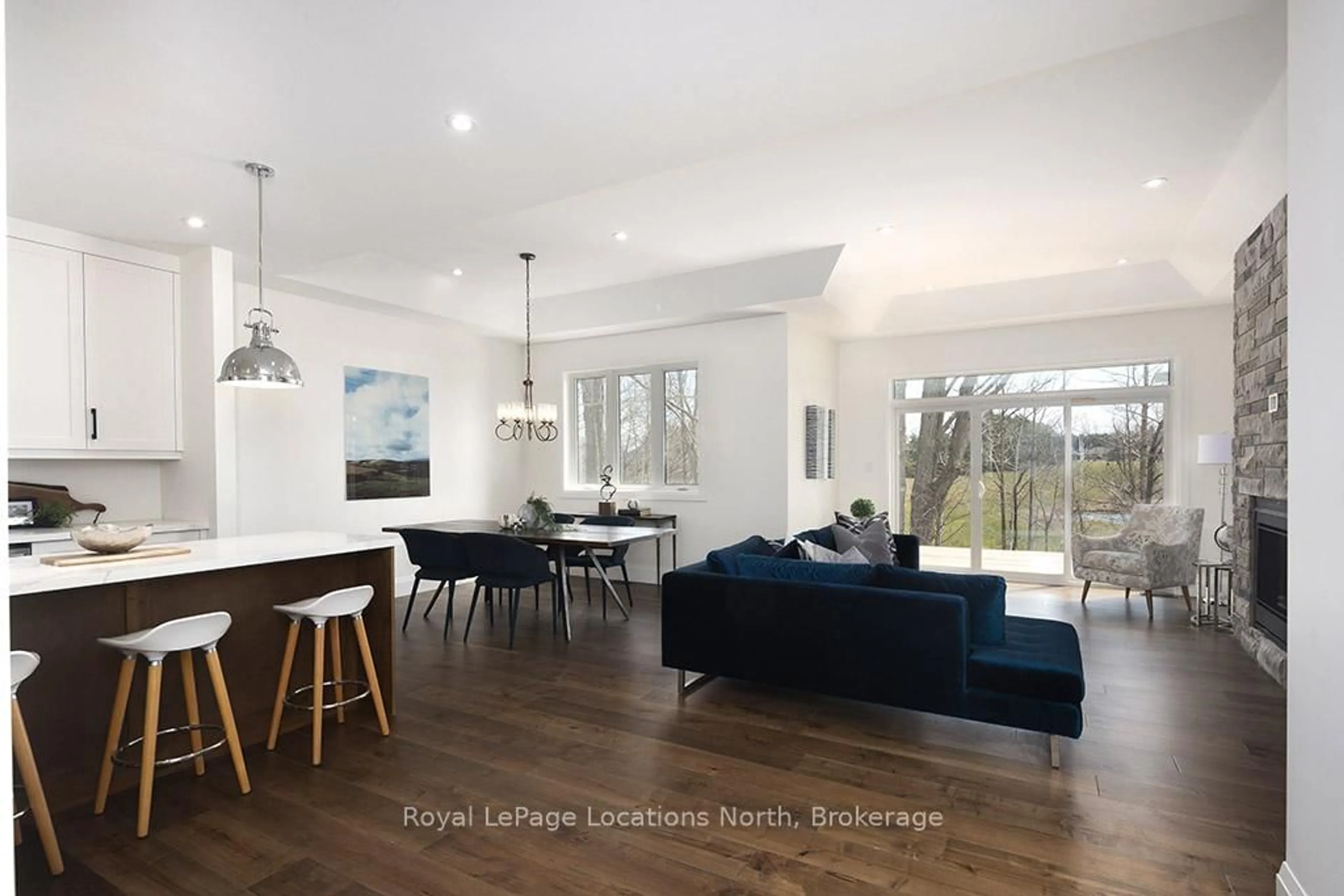 Open concept kitchen, unknown for 8 HILTON Lane #30, Meaford Ontario N4L 1L8