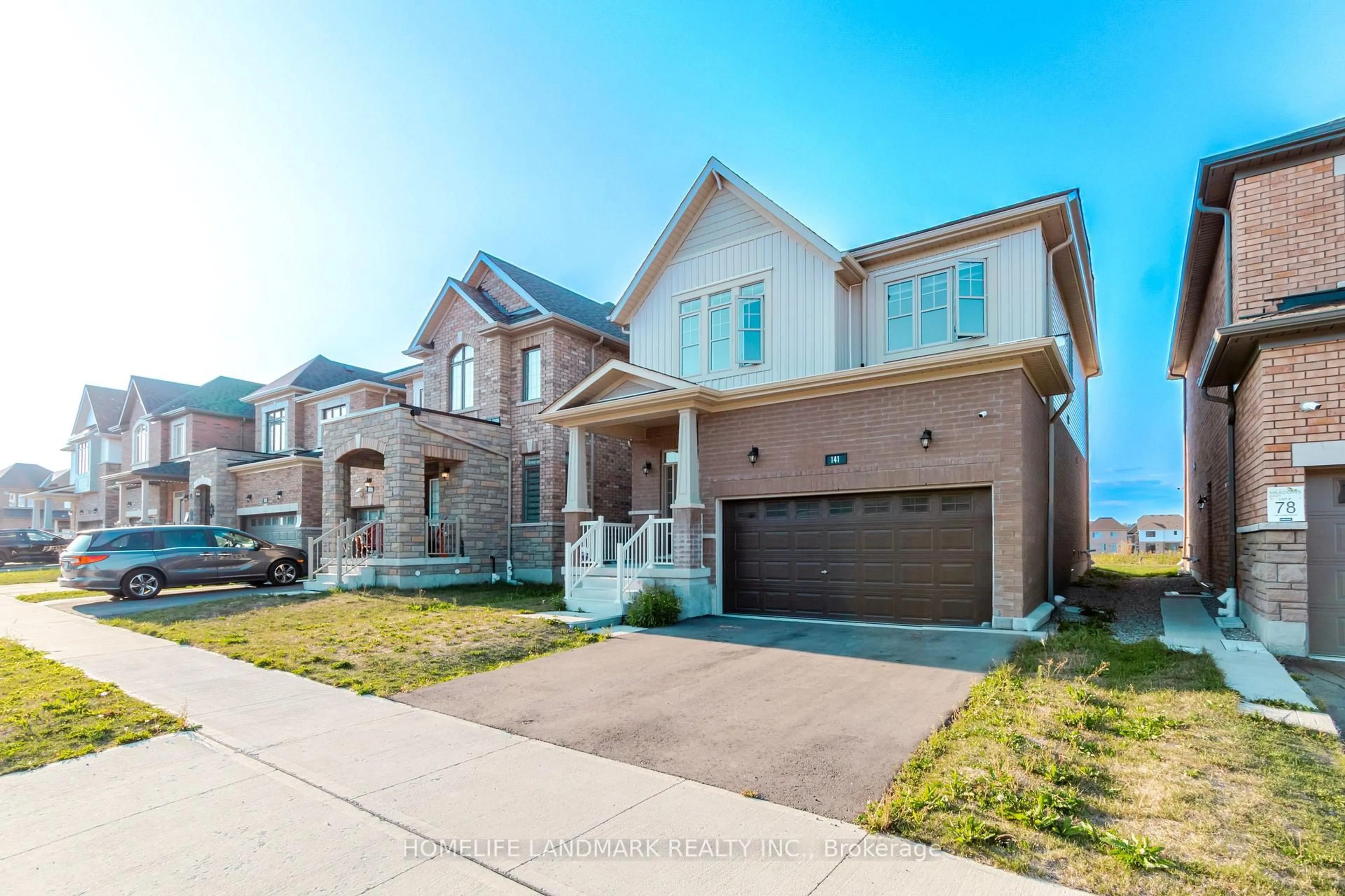 Home with brick exterior material, street for 141 Lumb Dr, Cambridge Ontario N1T 0E7