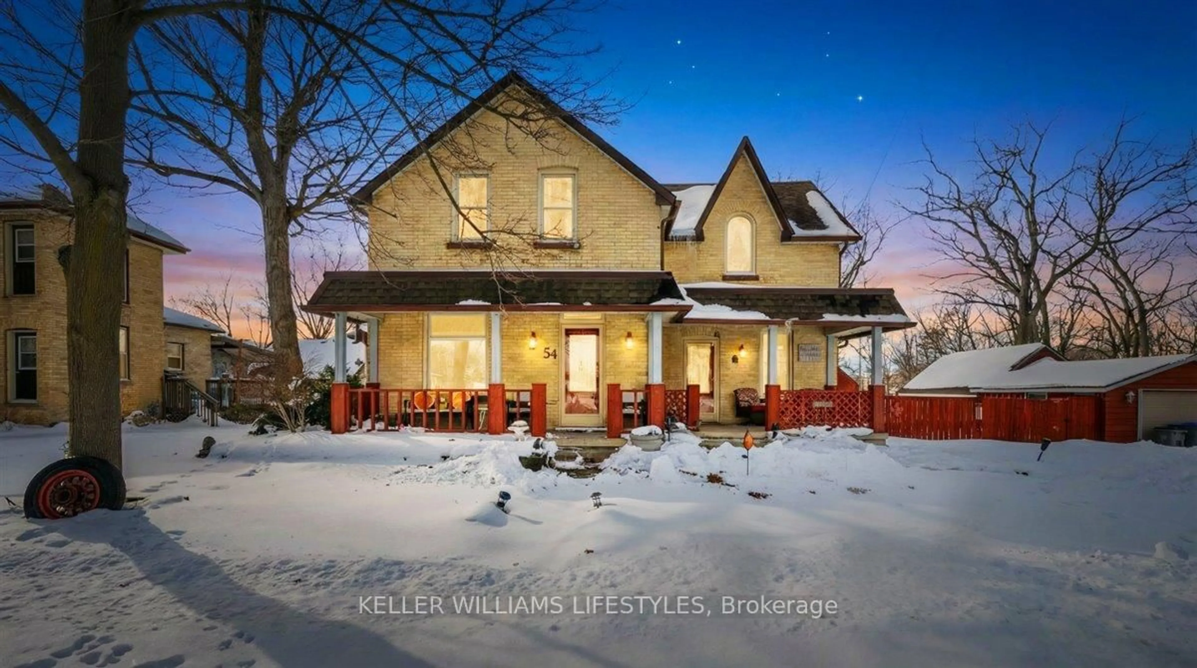 A pic from outside/outdoor area/front of a property/back of a property/a pic from drone, building for 54 Main St, Lambton Shores Ontario N0N 1J0