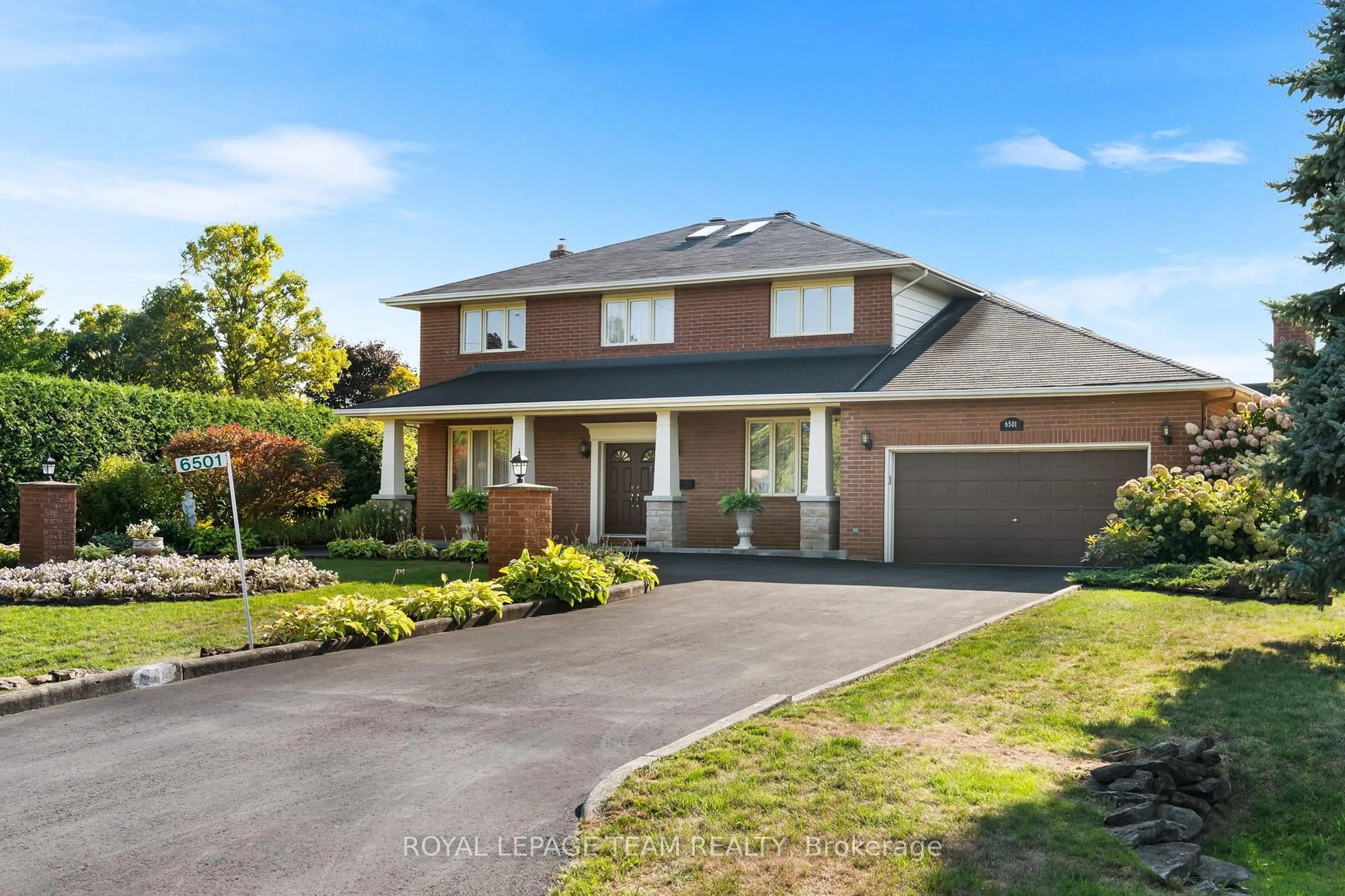 Home with brick exterior material, street for 6501 Wellwood St, Greely Ontario K4P 1G2