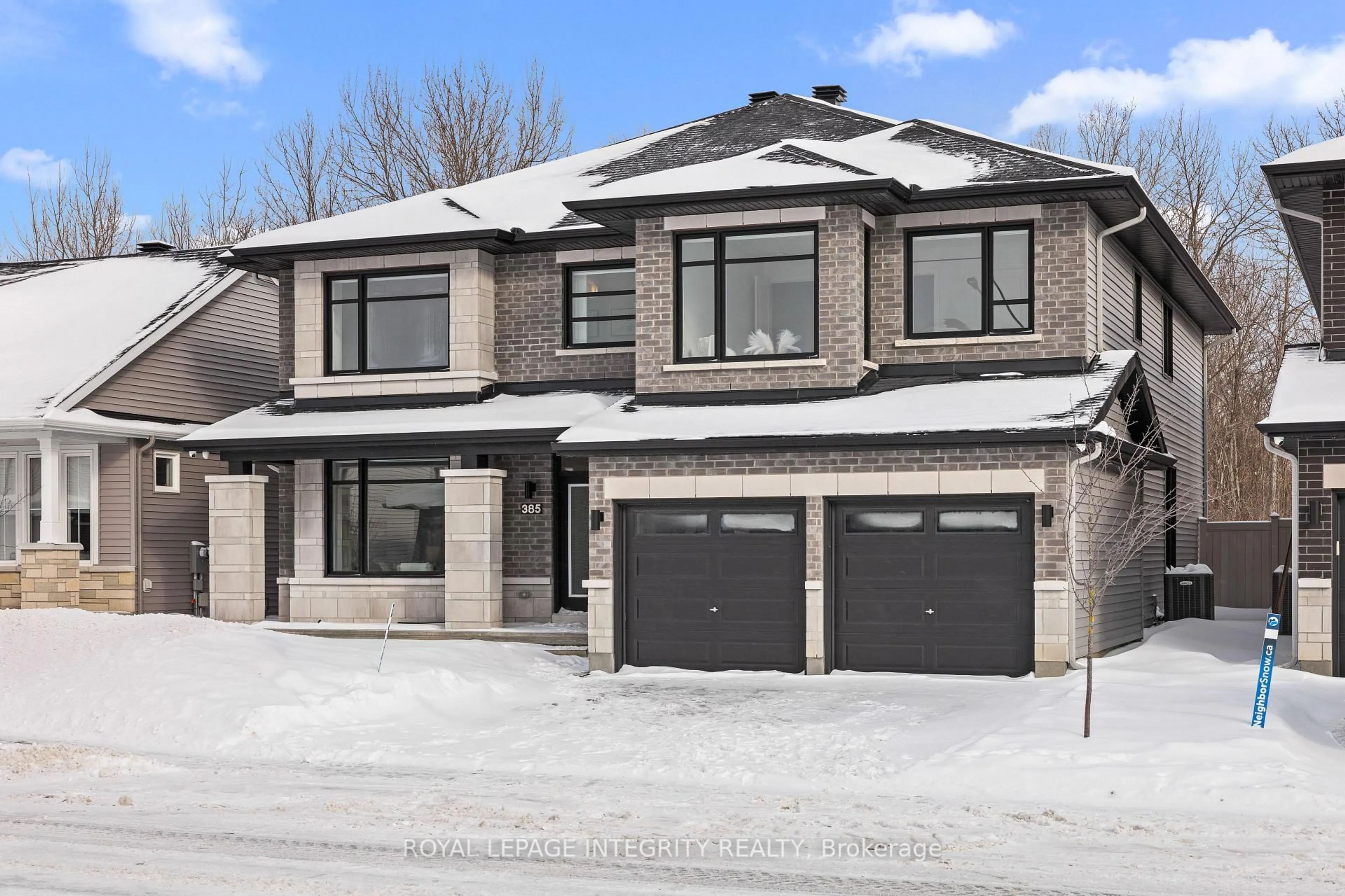 Home with brick exterior material, street for 385 Big Dipper St, Ottawa Ontario K4M 0K1