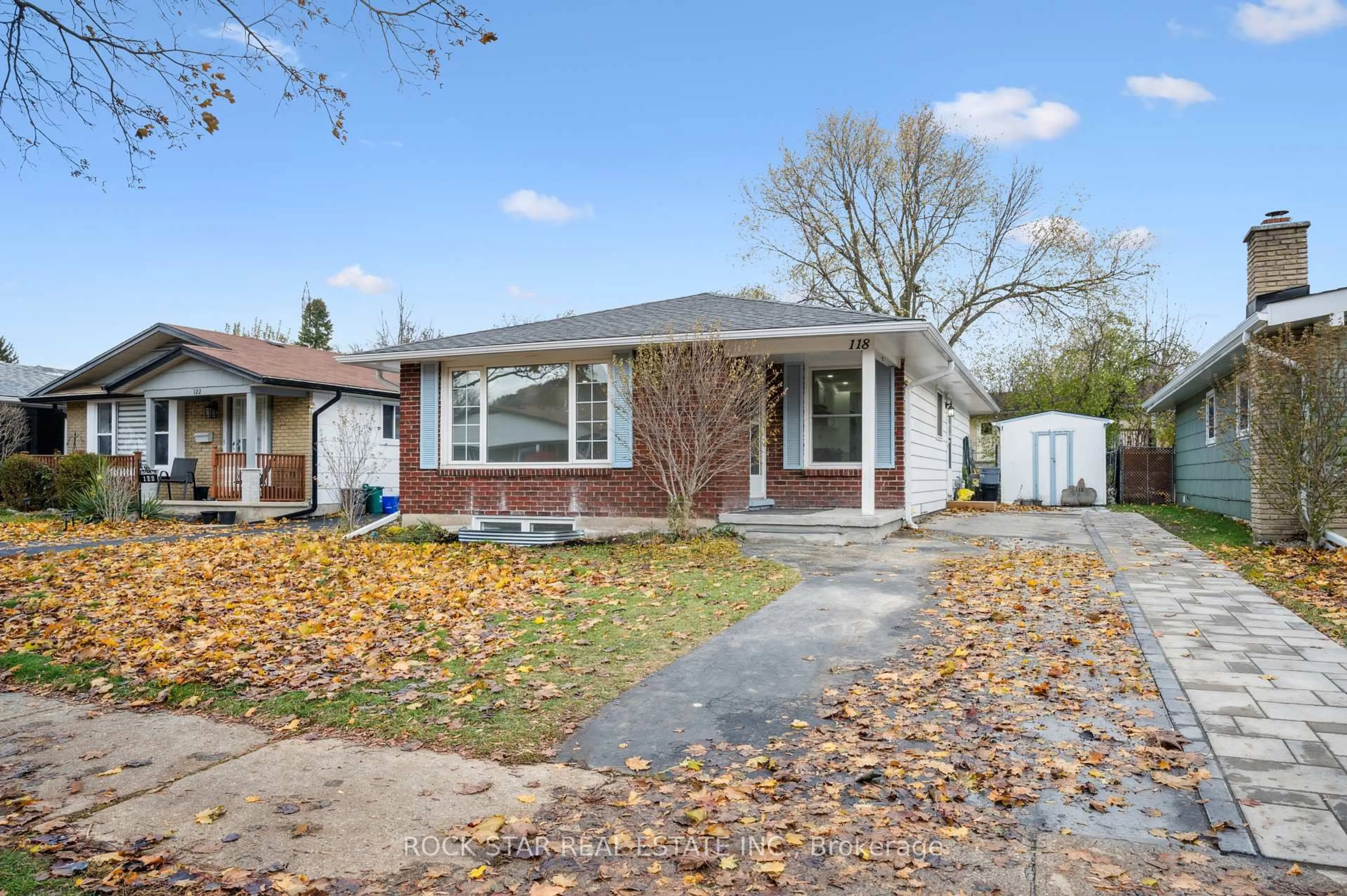 Home with brick exterior material, street for 118 Selkirk Dr, Kitchener Ontario N2E 1M4