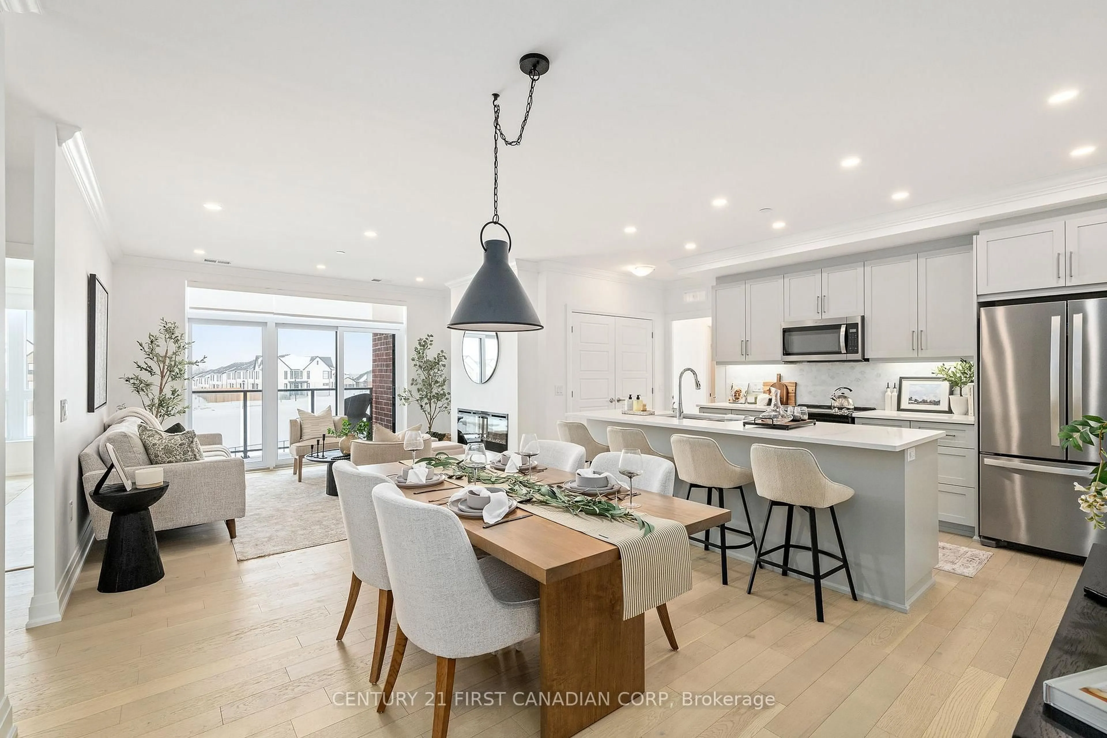 Open concept kitchen, unknown for 1560 Upper West Ave #302, London South Ontario N6K 4P9