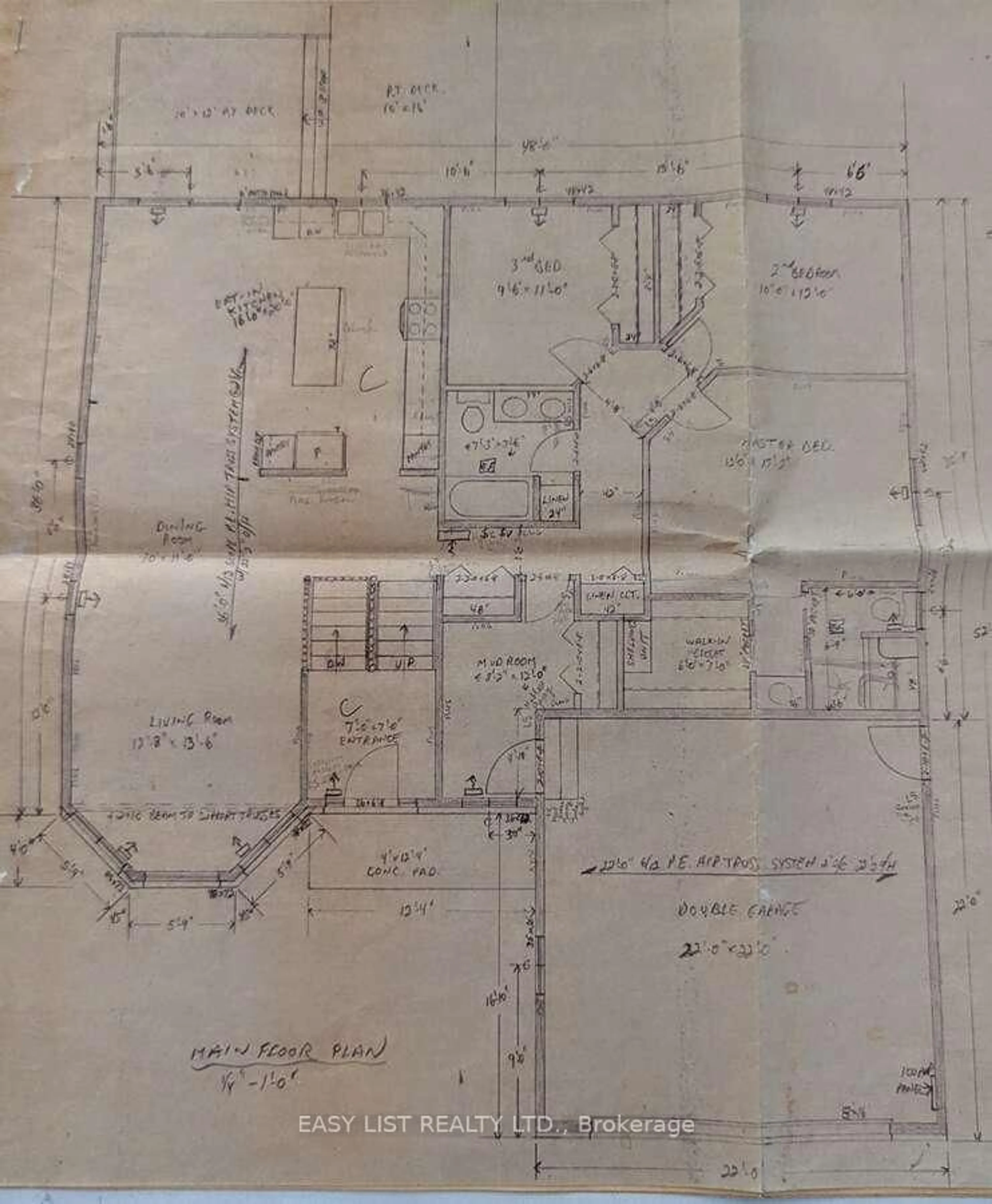 Floor plan for 6 Gagnon Crt, North Bay Ontario P1B 9V3