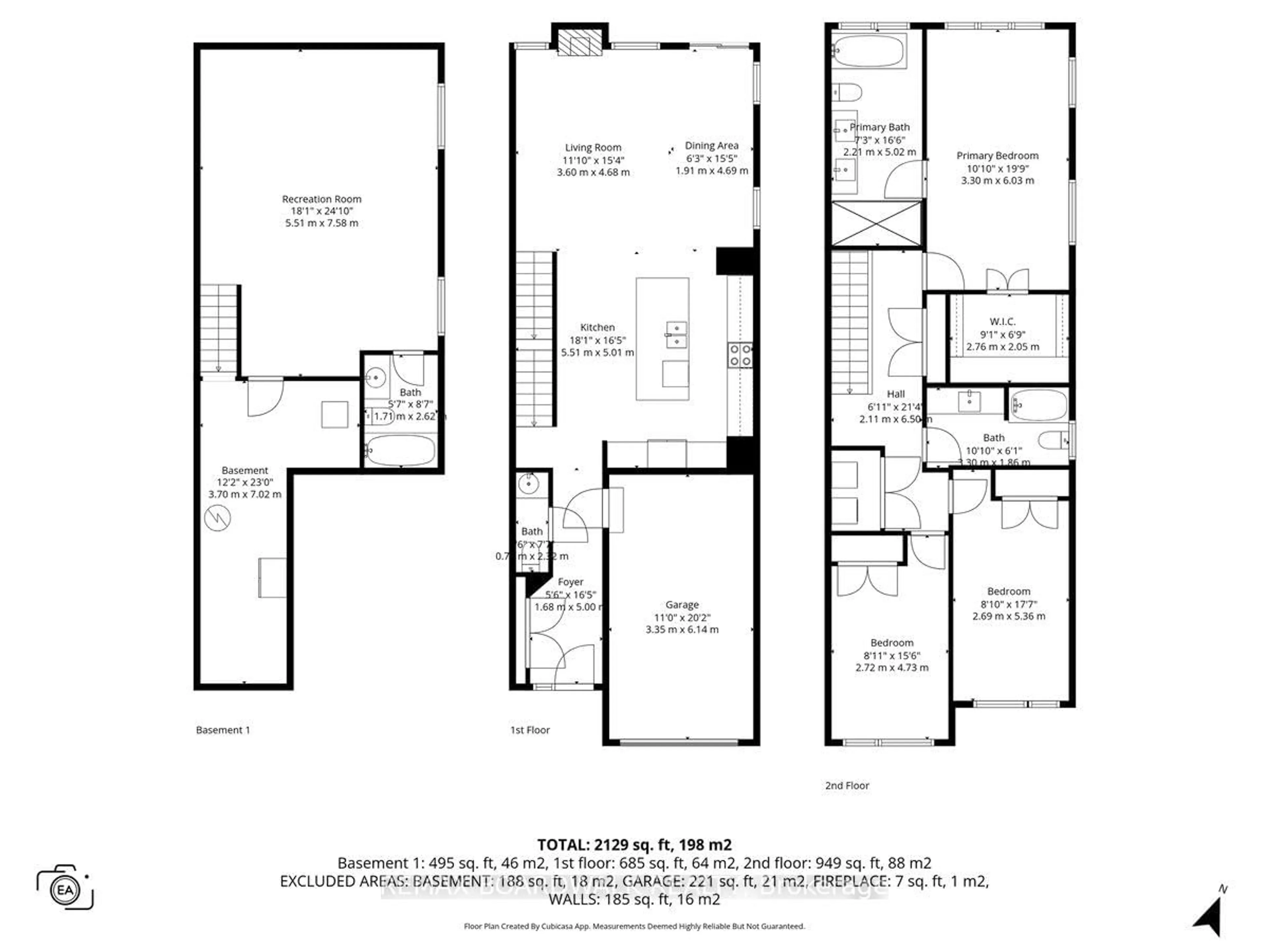 Floor plan for 255 Avondale Ave, Ottawa Ontario K1Z 7G7