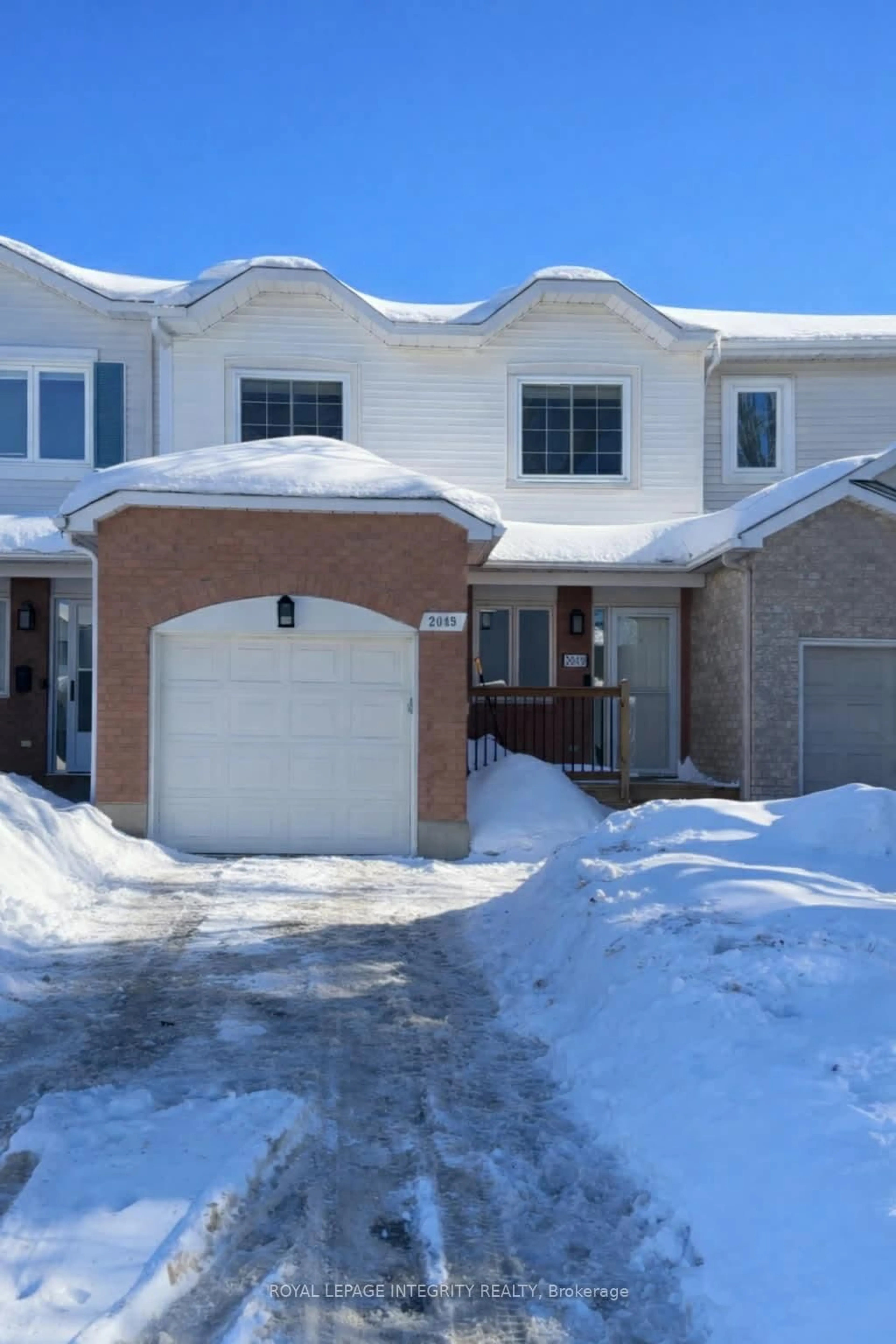 Home with brick exterior material, street for 2049 Sunland Dr, Orleans Ontario K4A 3K8