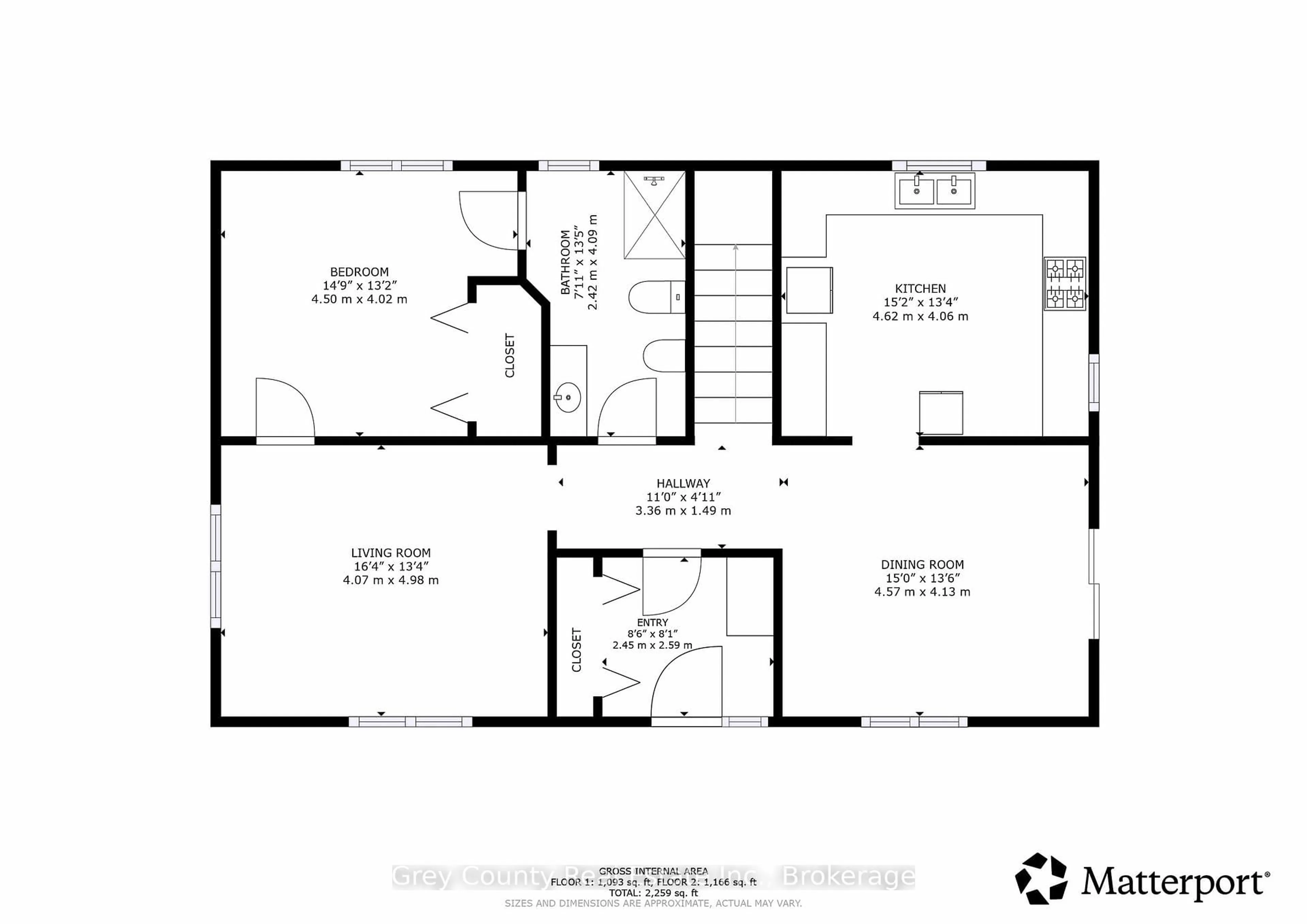 Floor plan for 600417 Sideroad 50, Chatsworth Ontario N0H 1C0