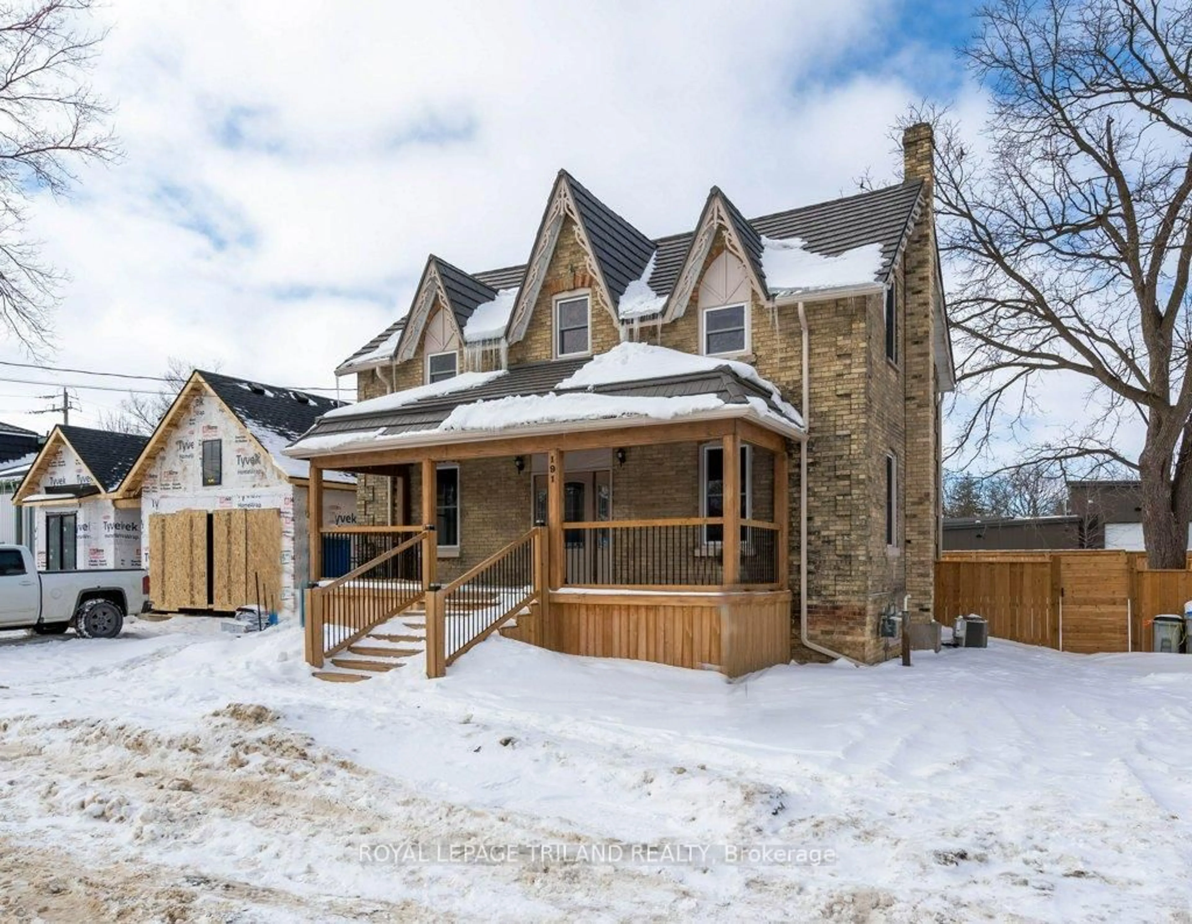 Home with brick exterior material, street for 191 Catherine St, North Middlesex Ontario N0M 2K0