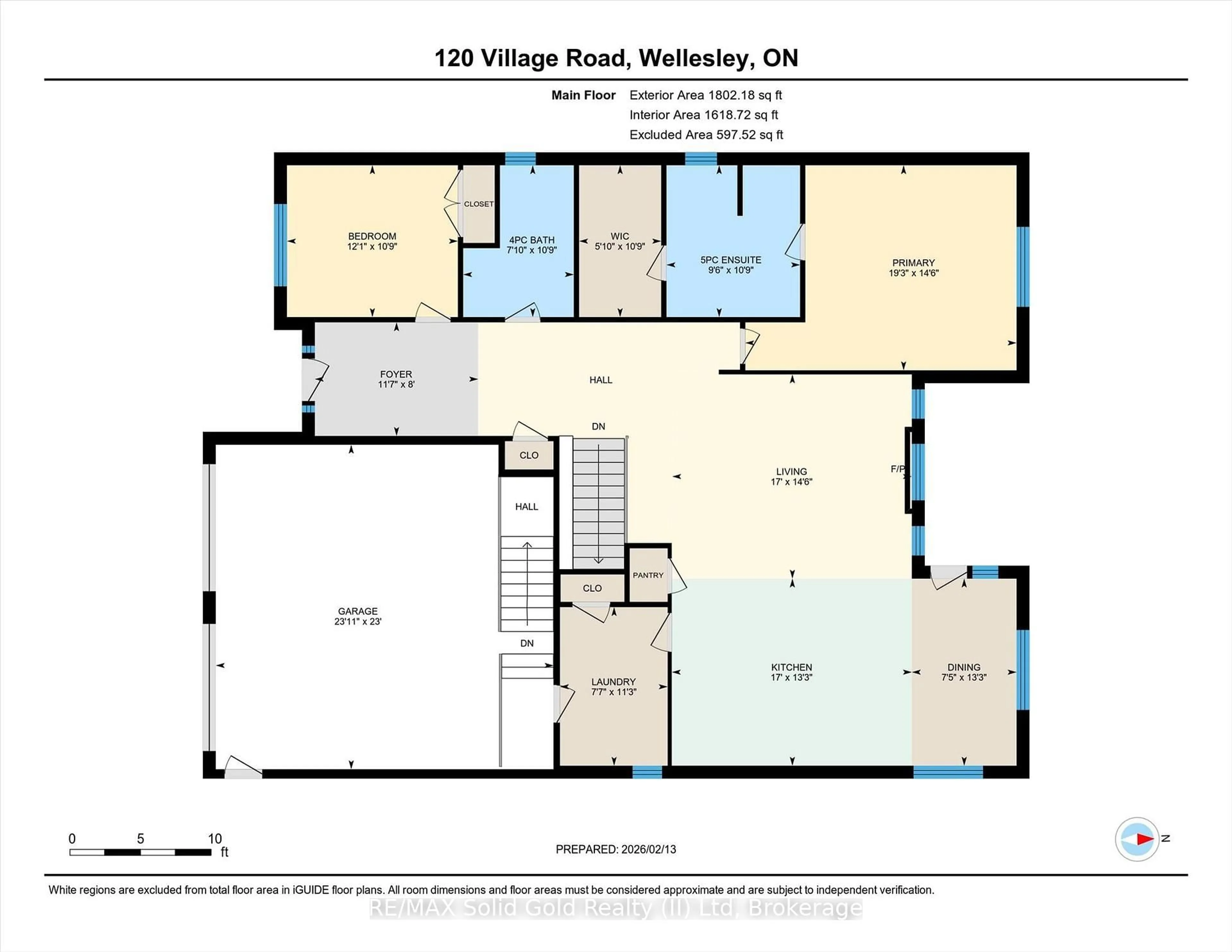 Floor plan for 120 Village Rd, Wellesley Ontario N0B 2T0