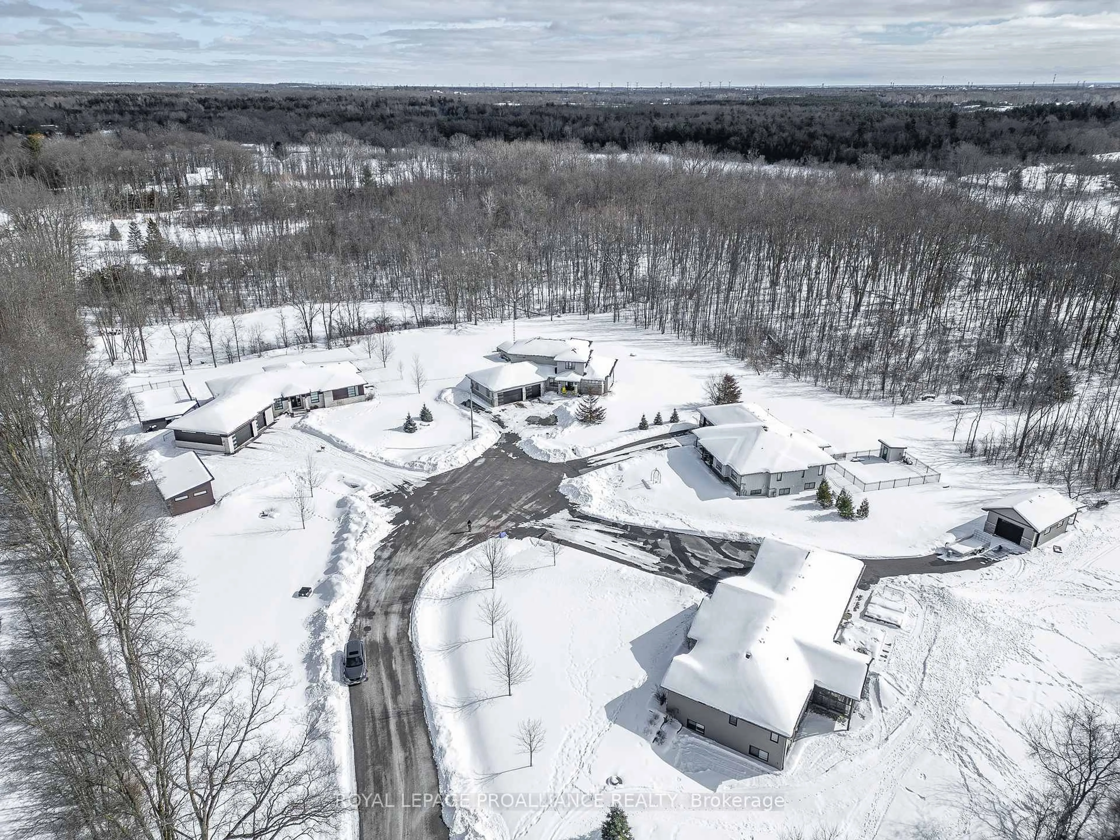 A pic from outside/outdoor area/front of a property/back of a property/a pic from drone, mountain view for 70 I Mudcat Rd, Quinte West Ontario K0K 2B0
