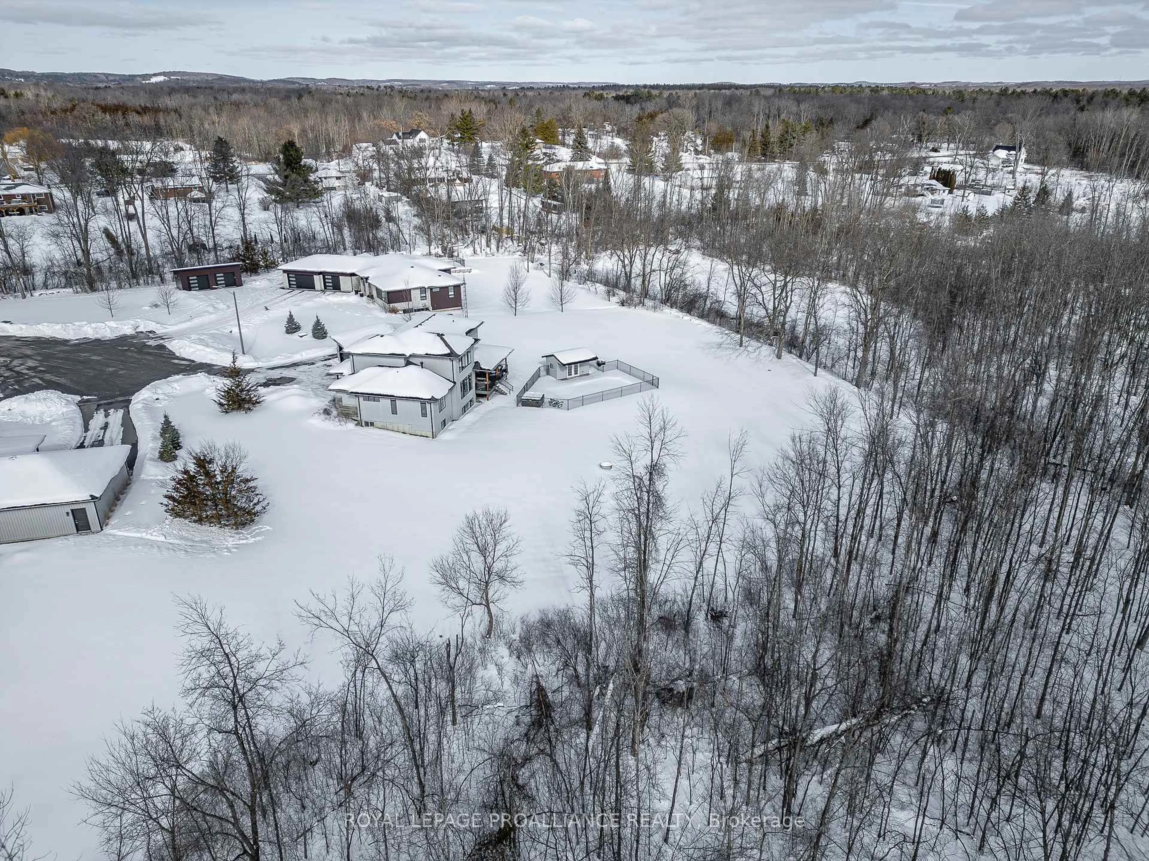 A pic from outside/outdoor area/front of a property/back of a property/a pic from drone, unknown for 70 I Mudcat Rd, Quinte West Ontario K0K 2B0