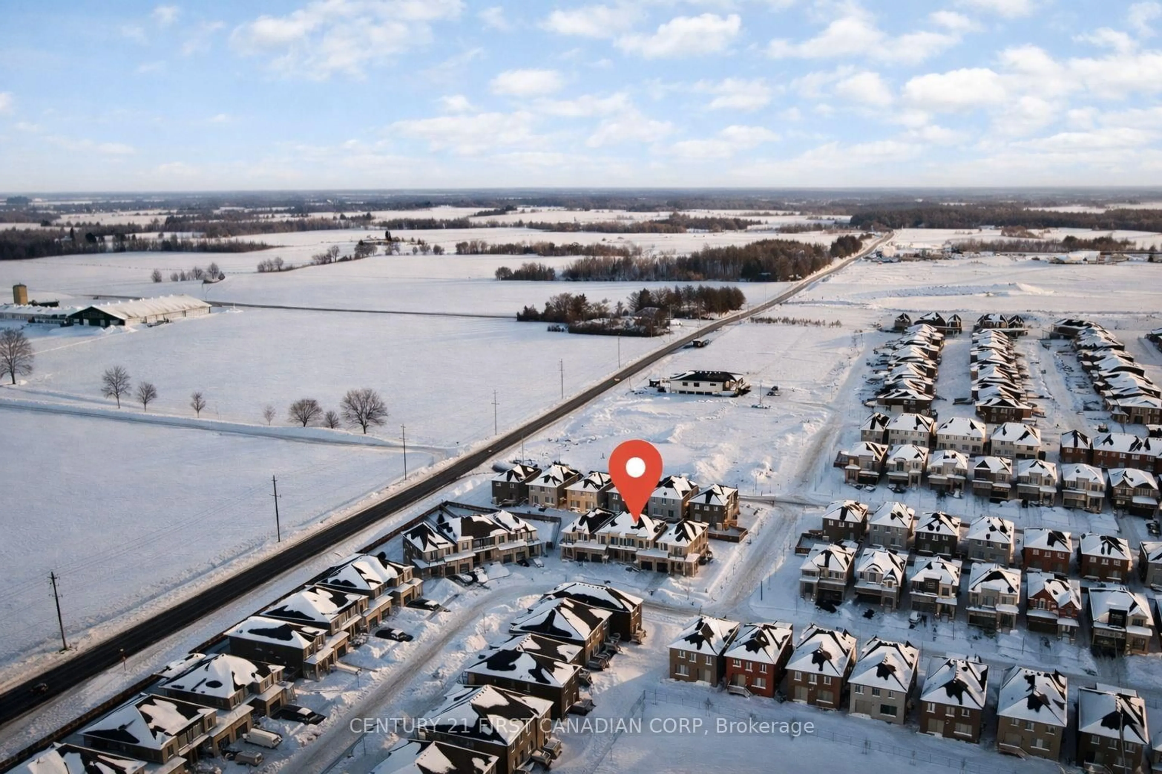 A pic from outside/outdoor area/front of a property/back of a property/a pic from drone, street for 844 Sobeski Ave, Woodstock Ontario N4T 0P2