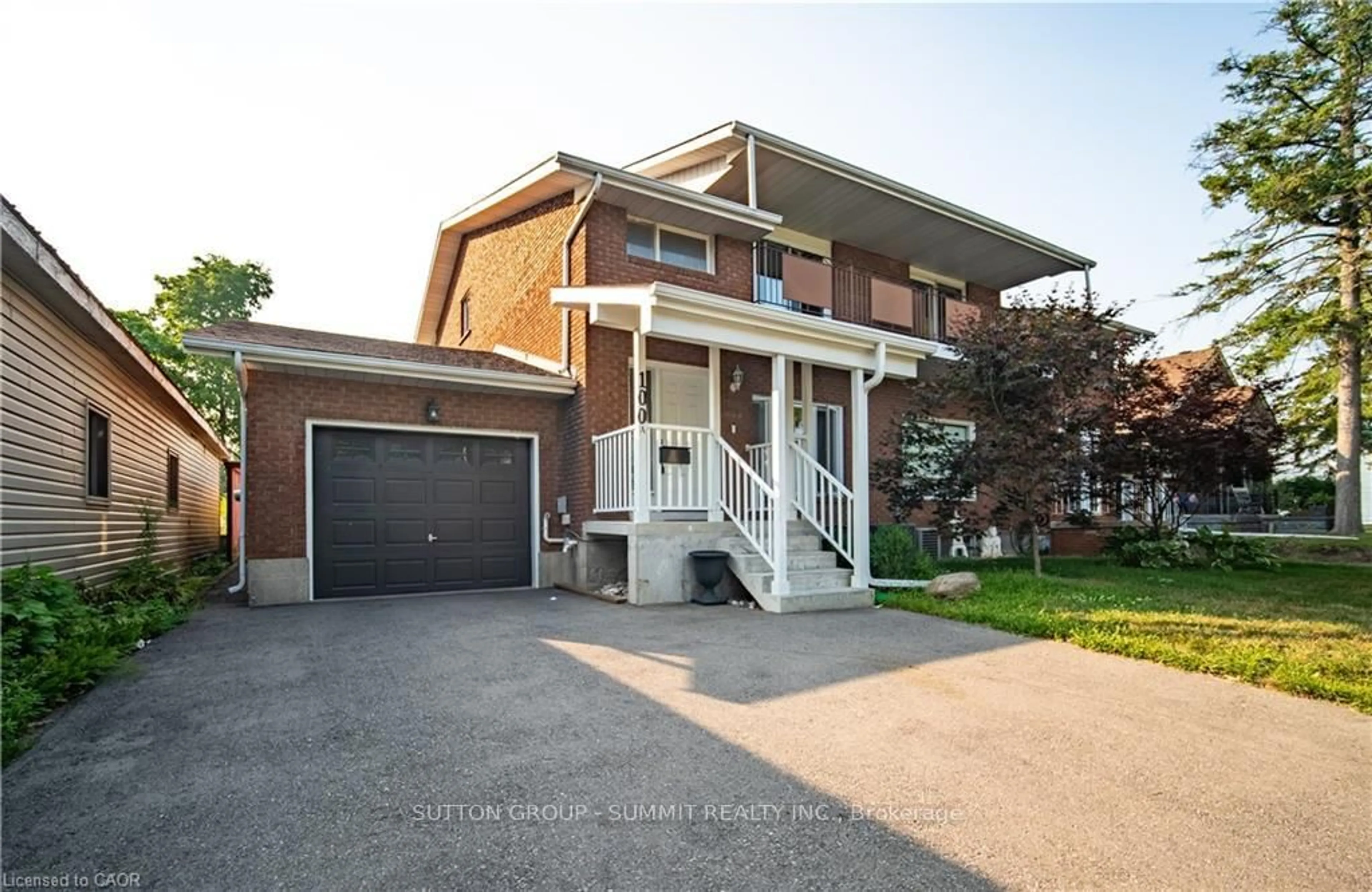 Home with brick exterior material, street for 100 North Park St, Brantford Ontario N3R 4K1