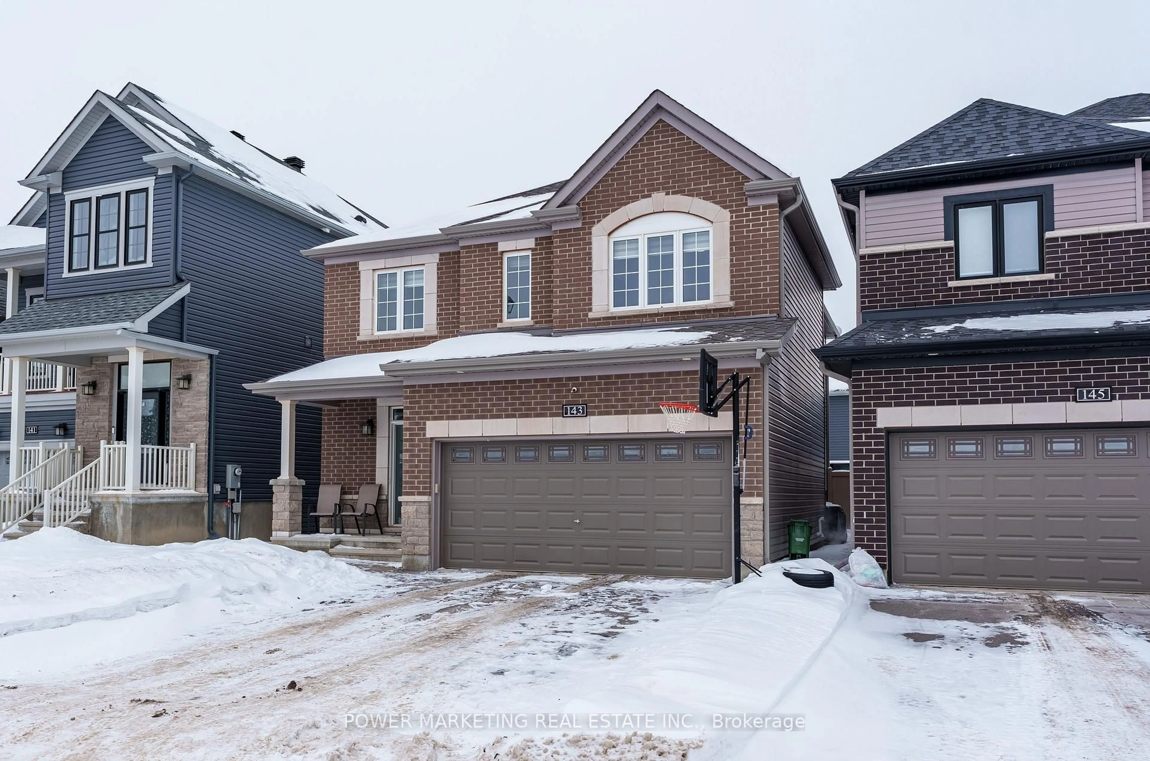 Home with brick exterior material, street for 143 Robin Easey Ave, Ottawa Ontario K2J 6V4