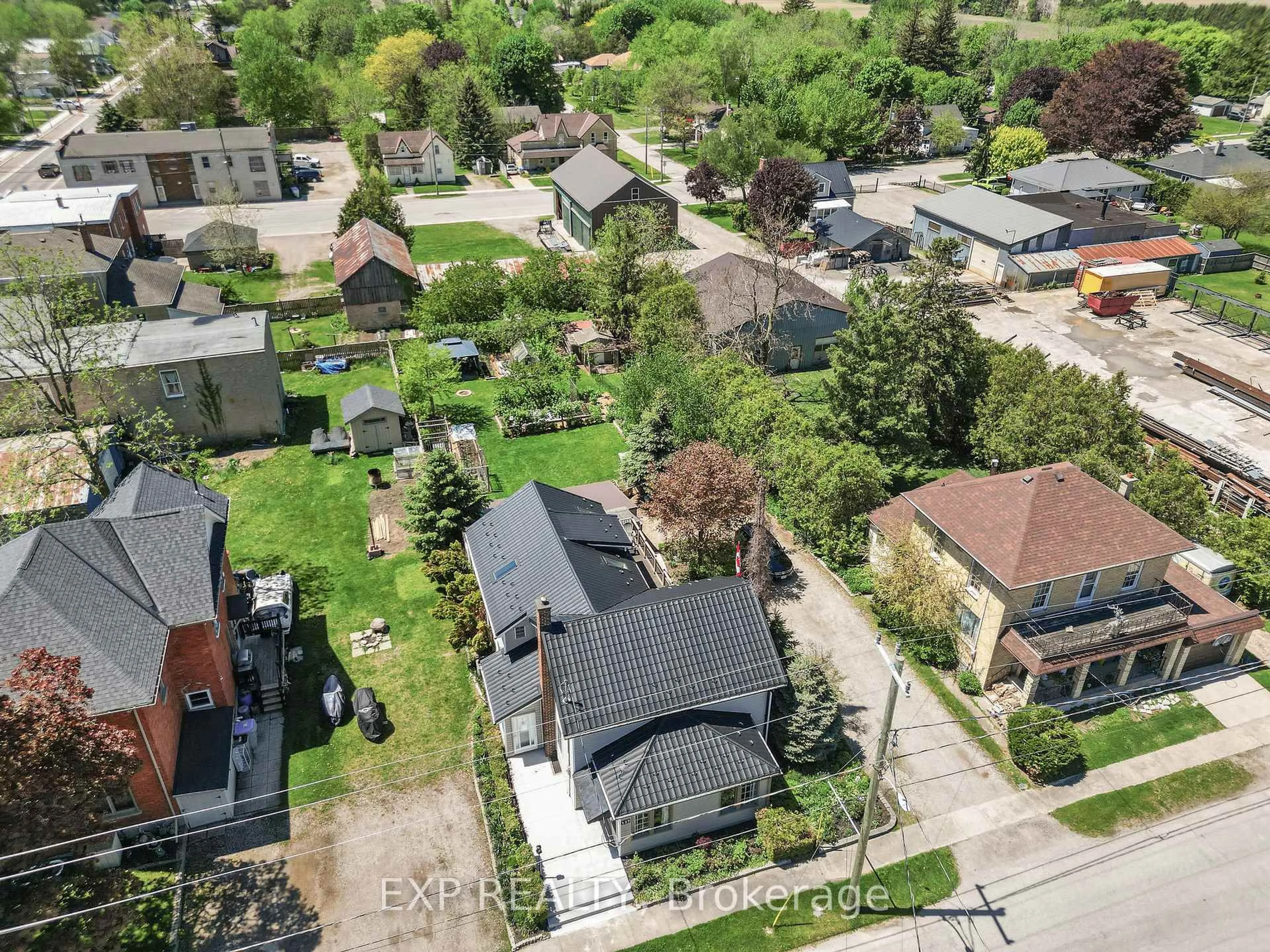 A pic from outside/outdoor area/front of a property/back of a property/a pic from drone, street for 137 FRIED St, Bluewater Ontario N0M 1N0
