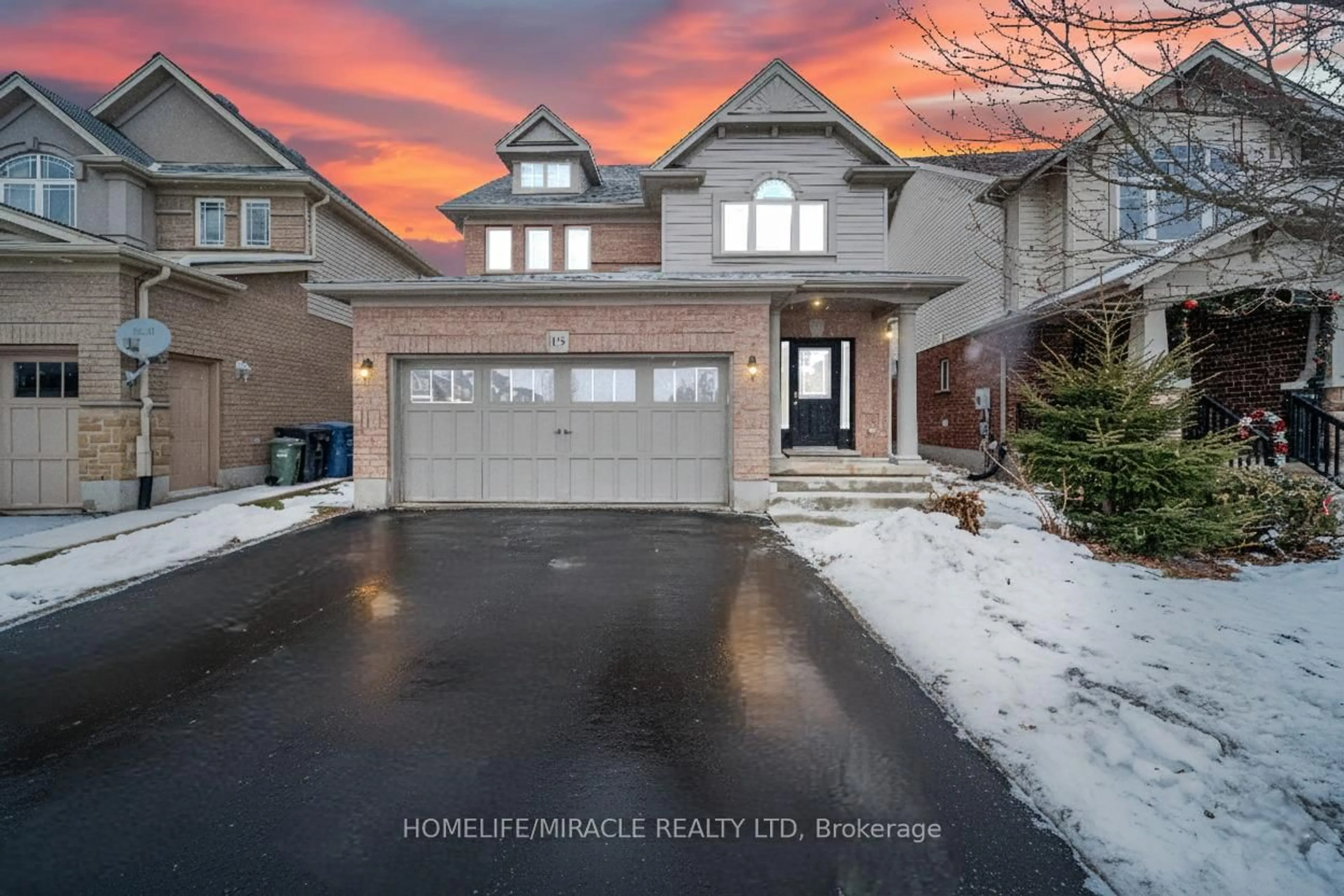 Home with brick exterior material, street for 15 Dominion Dr, Guelph Ontario N1L 0B5