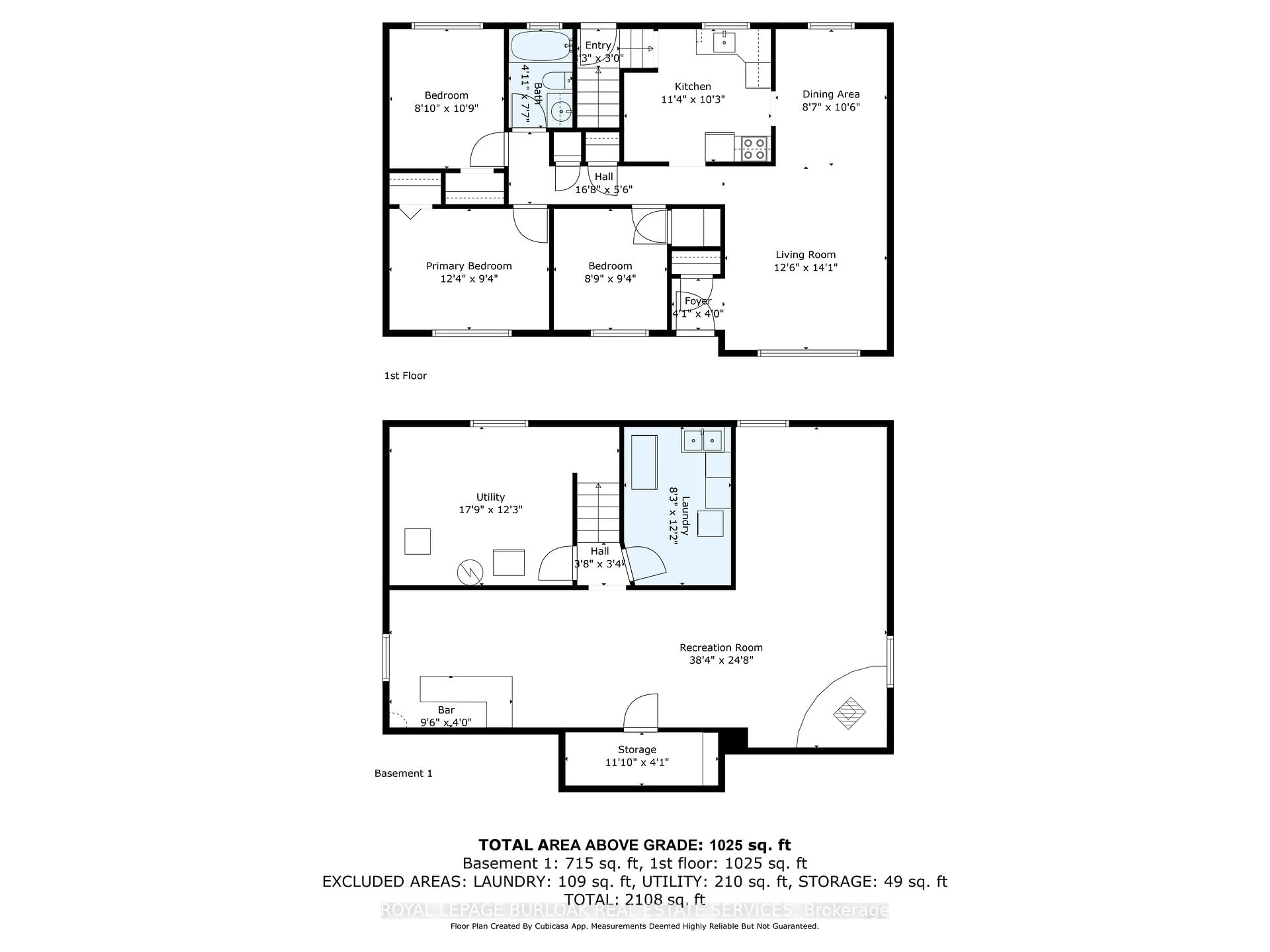 Floor plan for 4 Cherry Ave, Grimsby Ontario L3M 2G9
