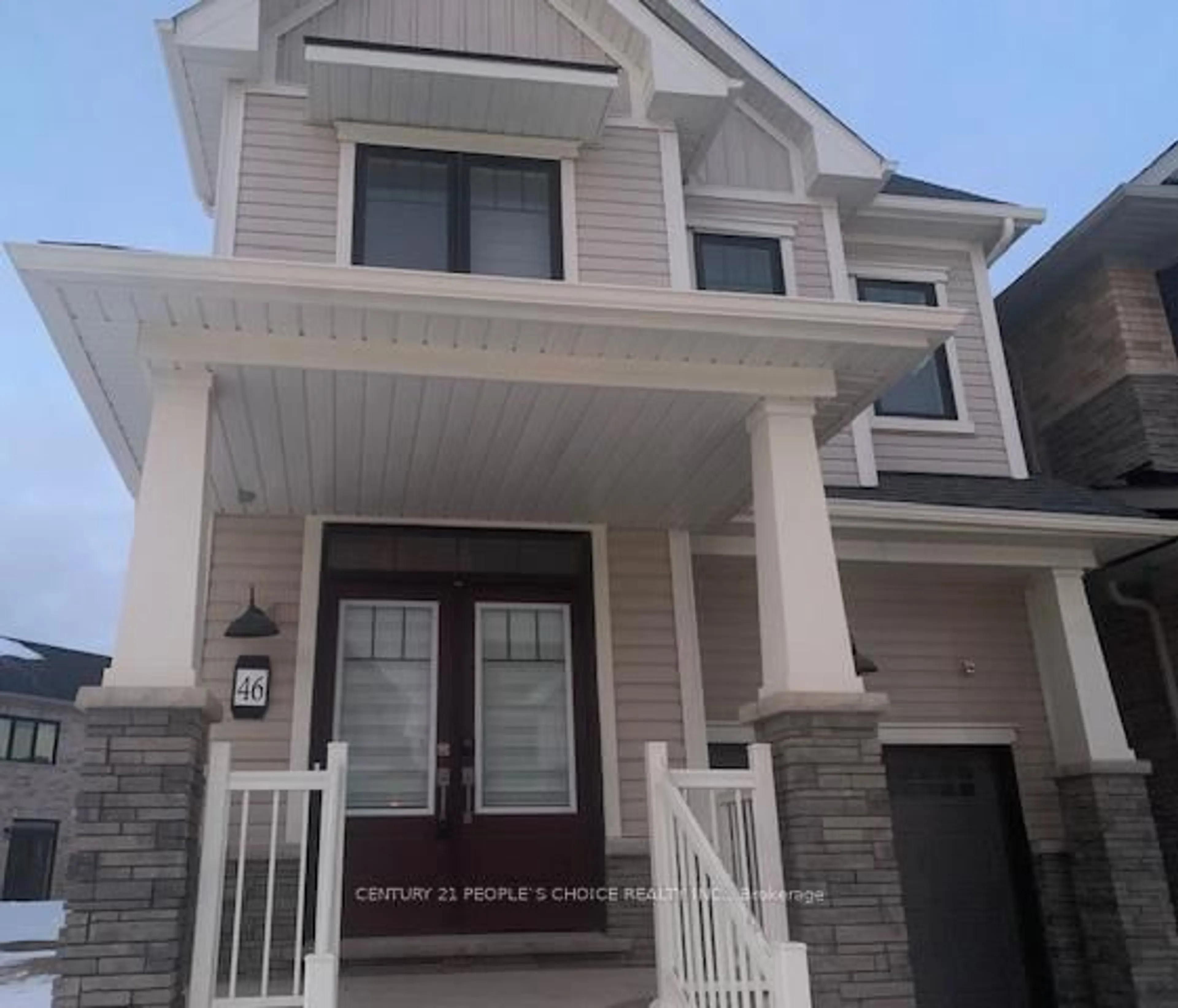 Home with vinyl exterior material, street for 46 Rudder Rd, Welland Ontario L3B 0M5