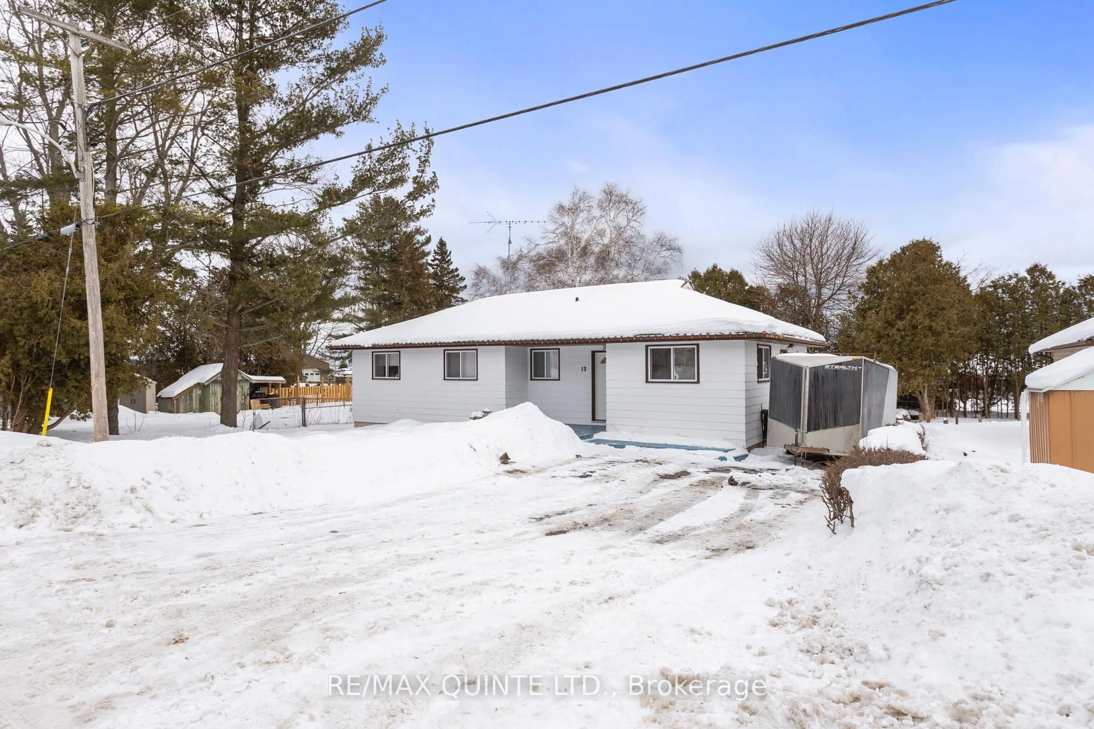 A pic from outside/outdoor area/front of a property/back of a property/a pic from drone, street for 13 Price St, Brighton Ontario K0K 1H0