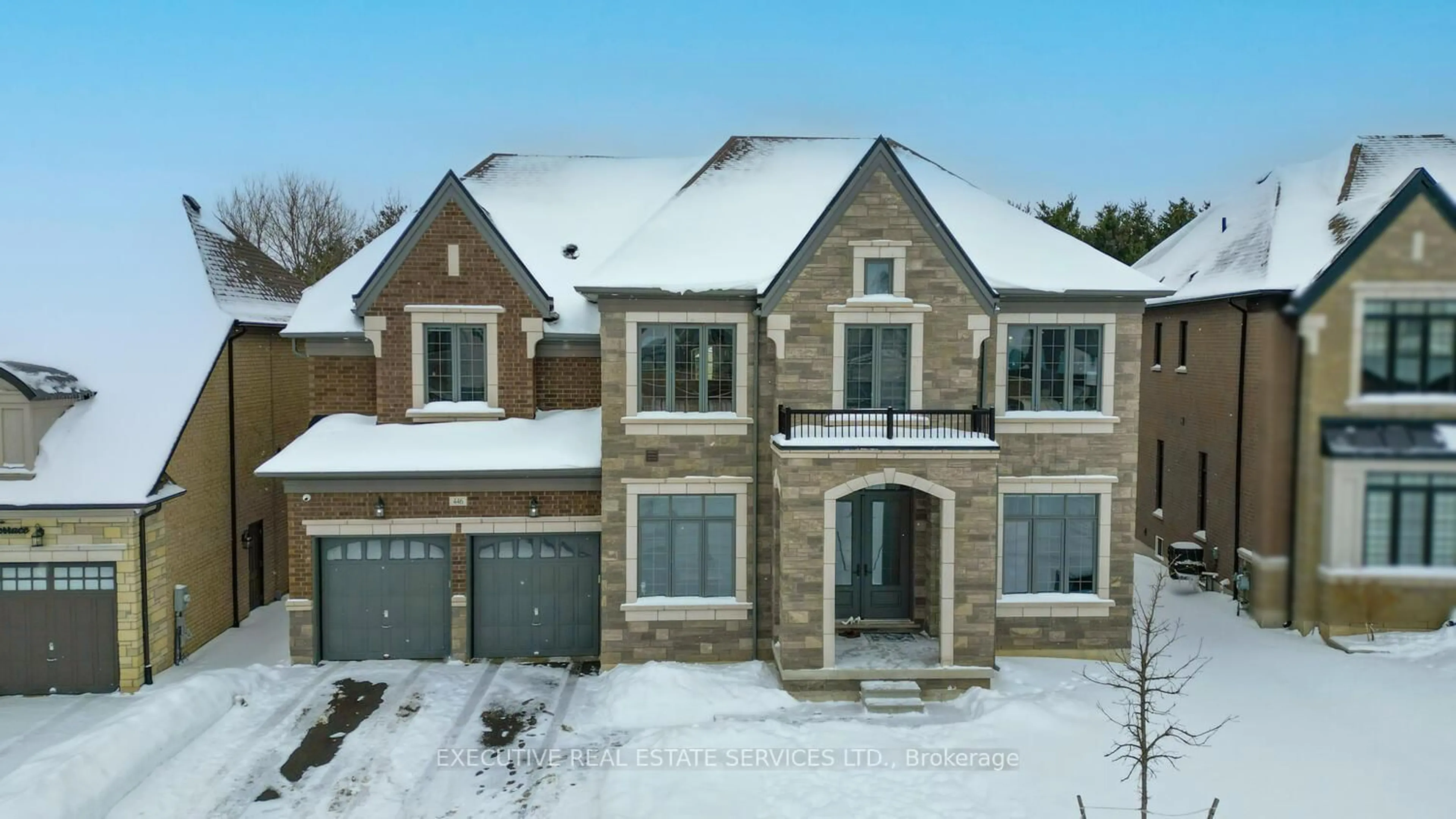 Home with brick exterior material, street for 446 Woodsworth Terr, Woodstock Ontario N4T 0M9
