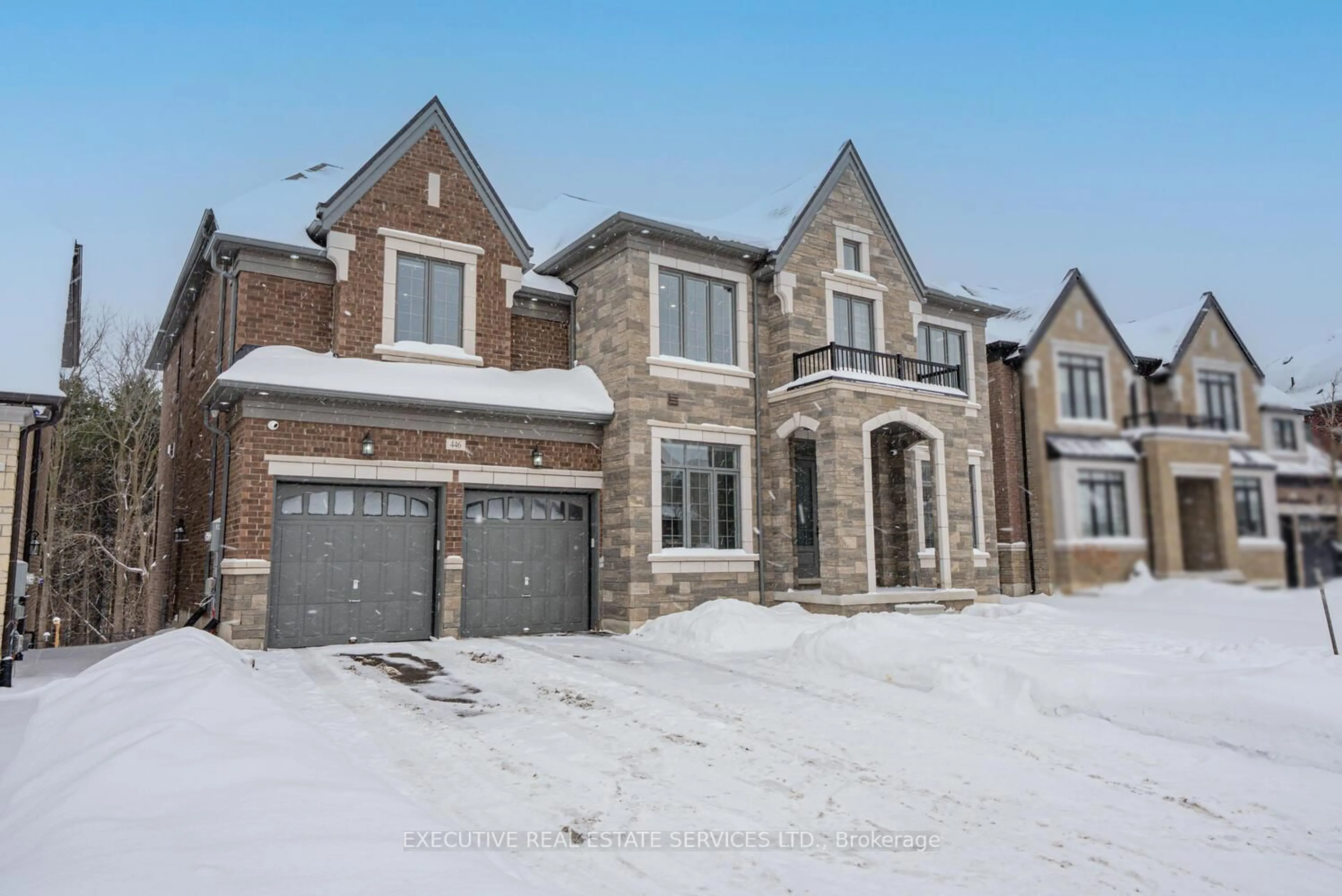 Home with brick exterior material, street for 446 Woodsworth Terr, Woodstock Ontario N4T 0M9