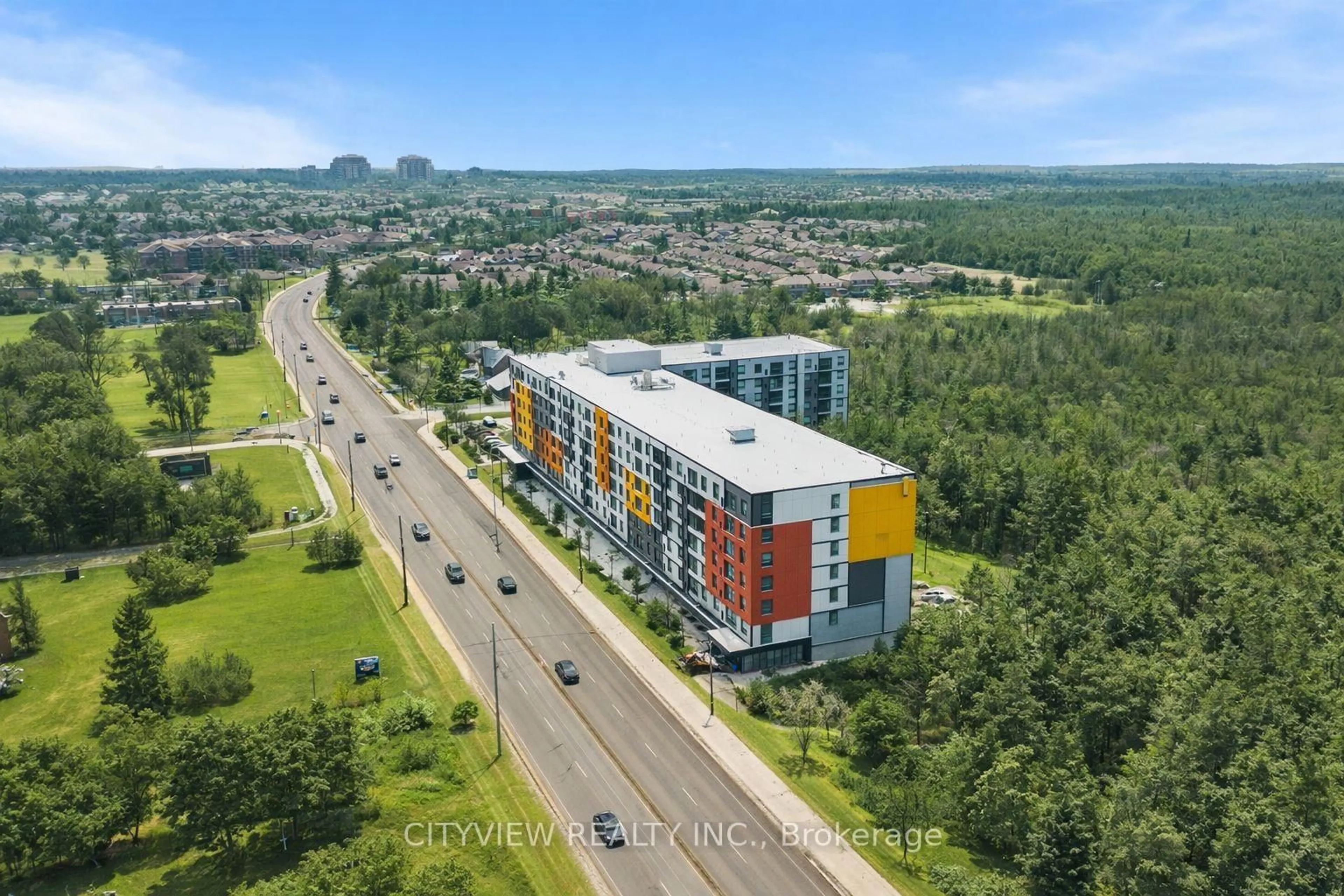 A pic from outside/outdoor area/front of a property/back of a property/a pic from drone, unknown for 1291 Gordon St #414, Guelph Ontario N1L 0M5