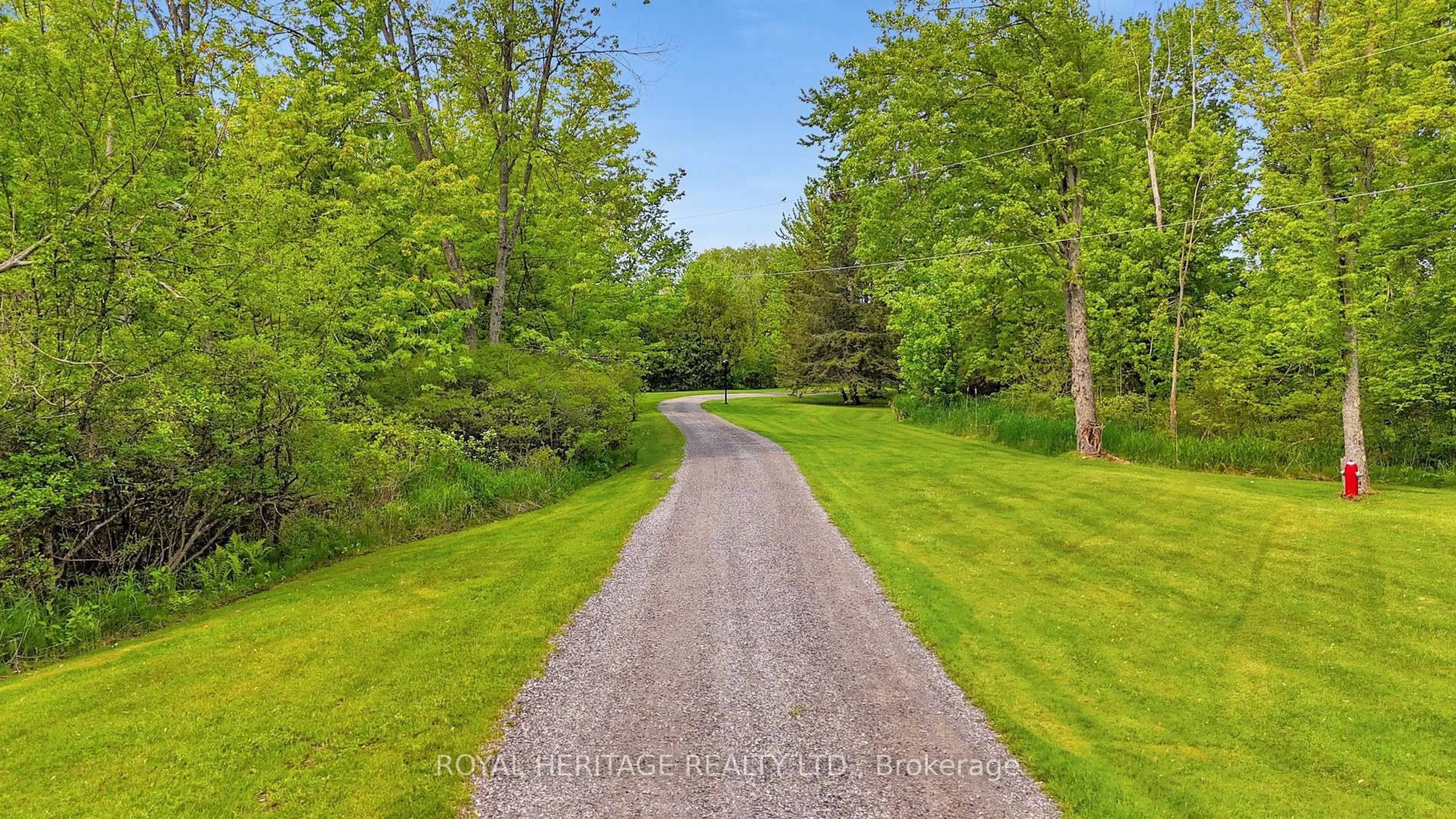 A pic from outside/outdoor area/front of a property/back of a property/a pic from drone, street for 4188 County 65 Rd, Port Hope Ontario L1A 3V5