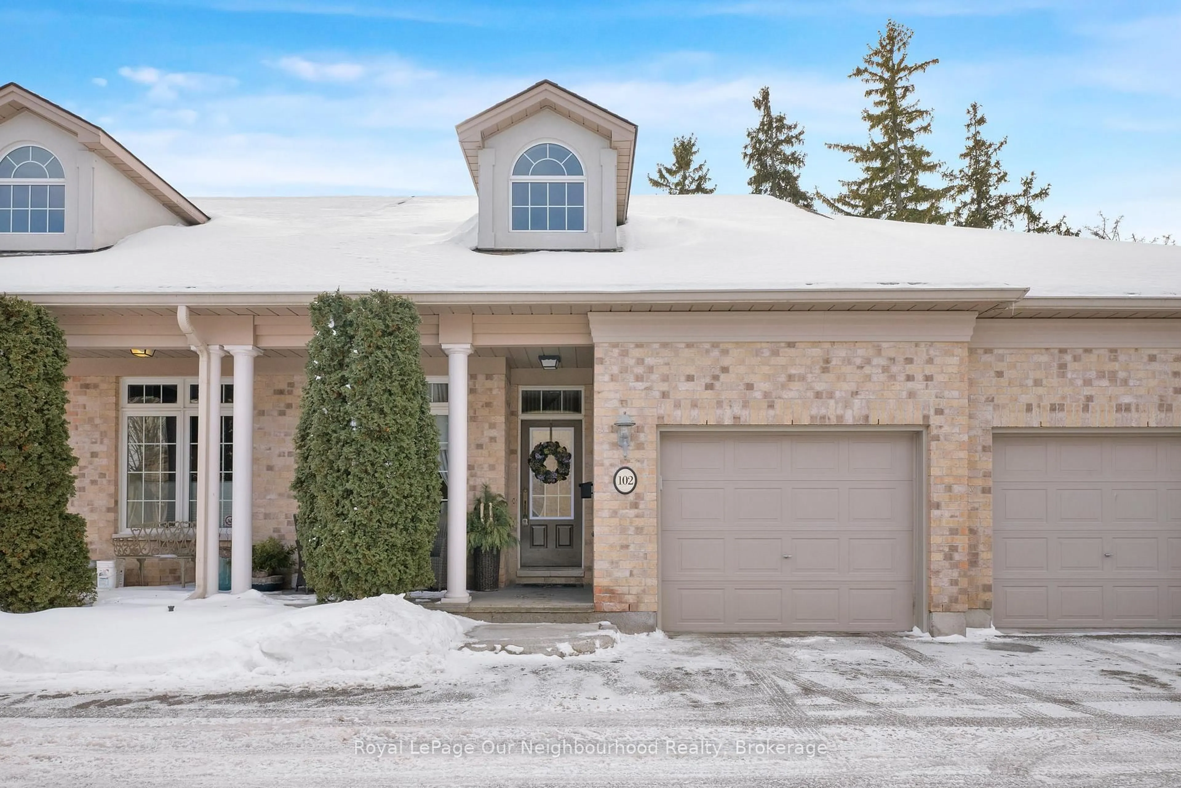 Home with brick exterior material, street for 120 University Ave #102, Cobourg Ontario K9A 0A9