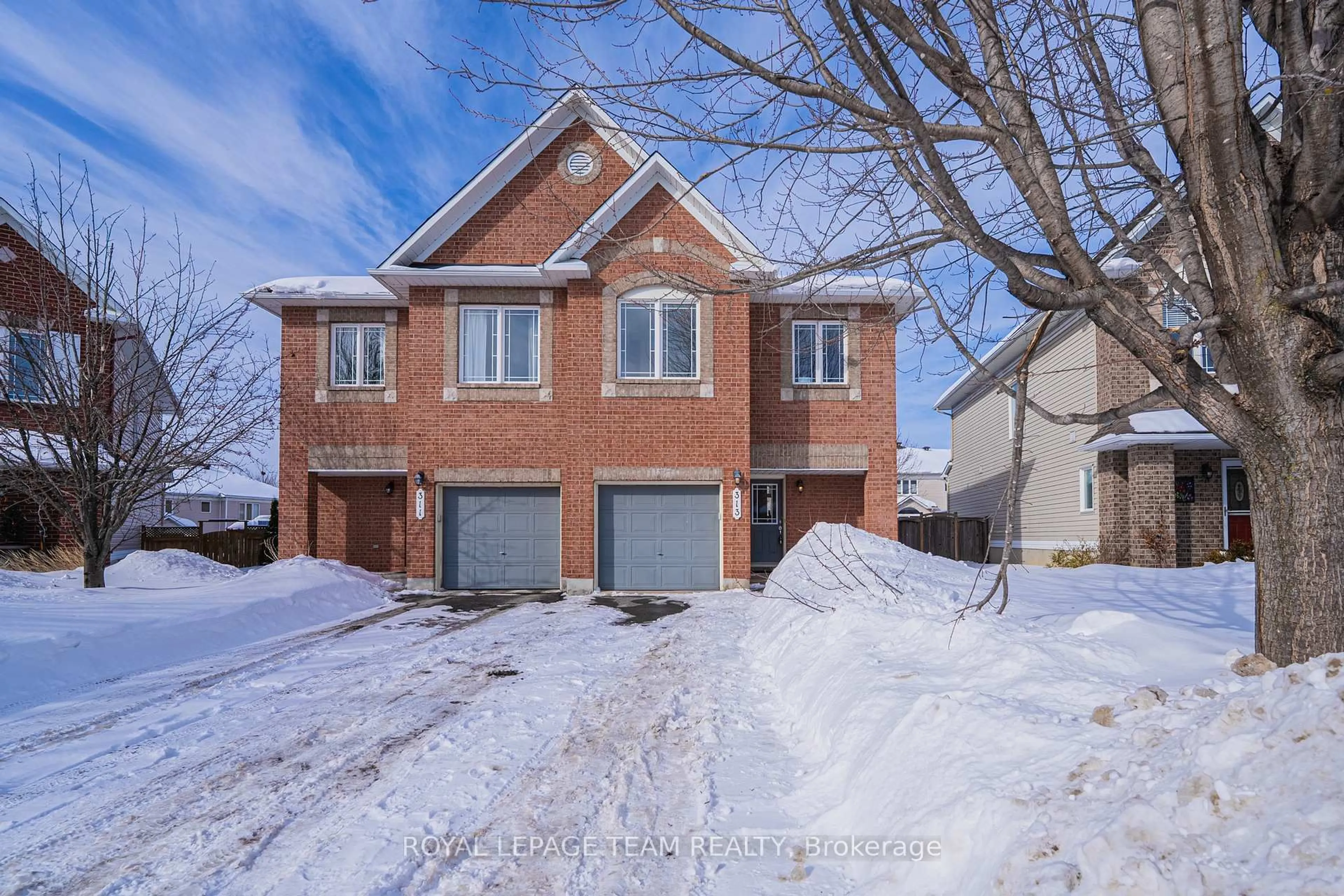 Home with brick exterior material, street for 313 Bryarton St, Ottawa Ontario K1C 7R5
