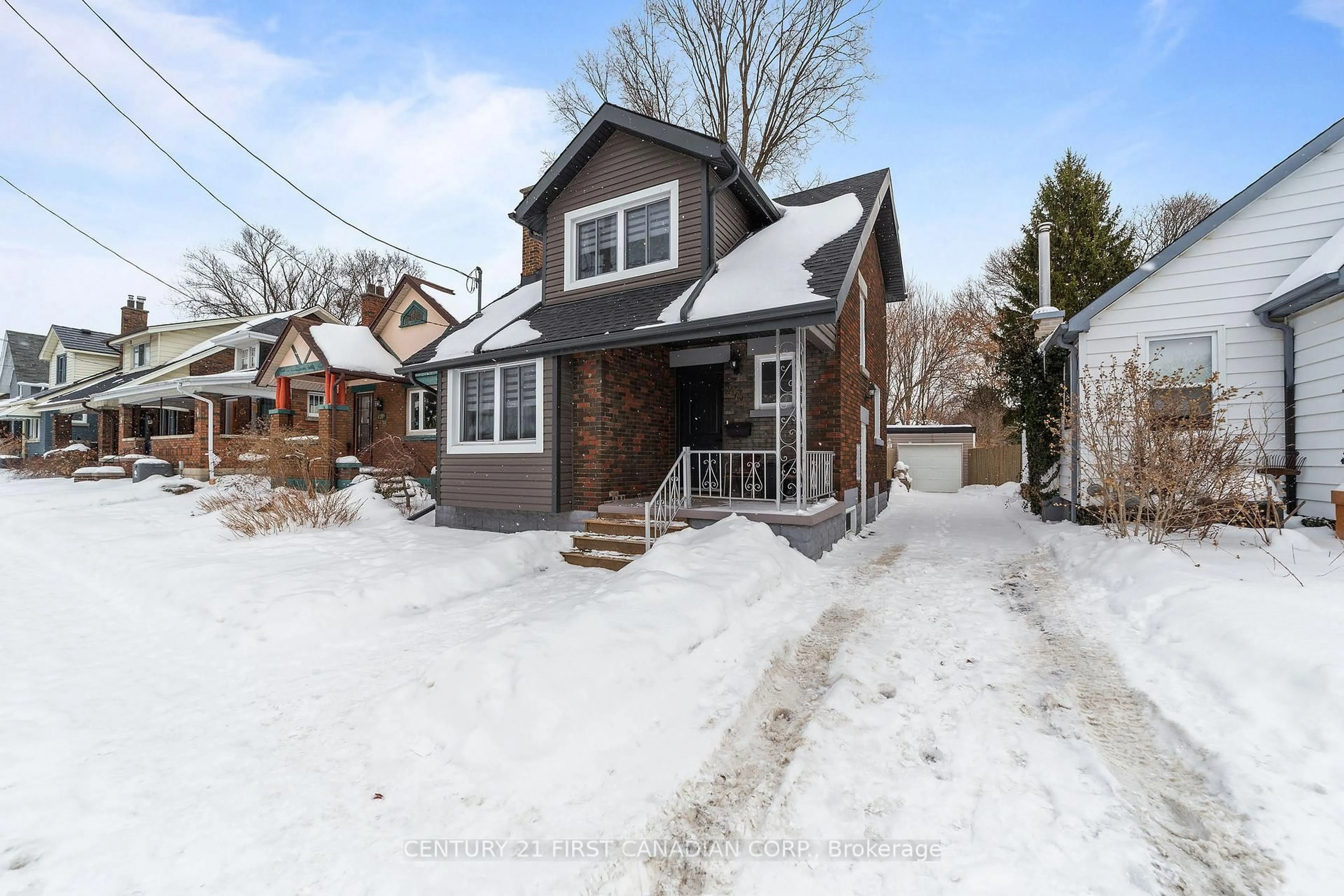 Home with brick exterior material, street for 474 Woodman Ave, London East Ontario N5W 3Z9