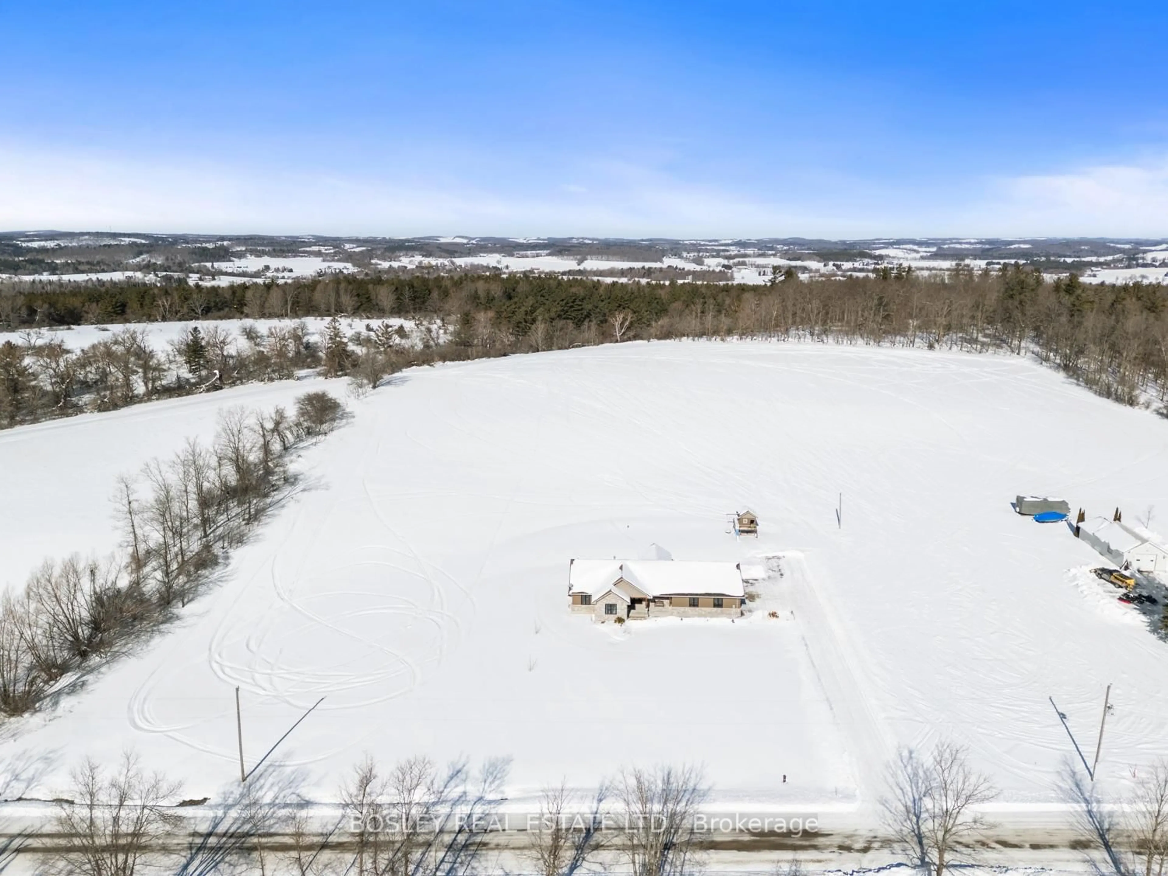 A pic from outside/outdoor area/front of a property/back of a property/a pic from drone, unknown for 494 Pinegrove Rd, Cramahe Ontario K0K 1M0