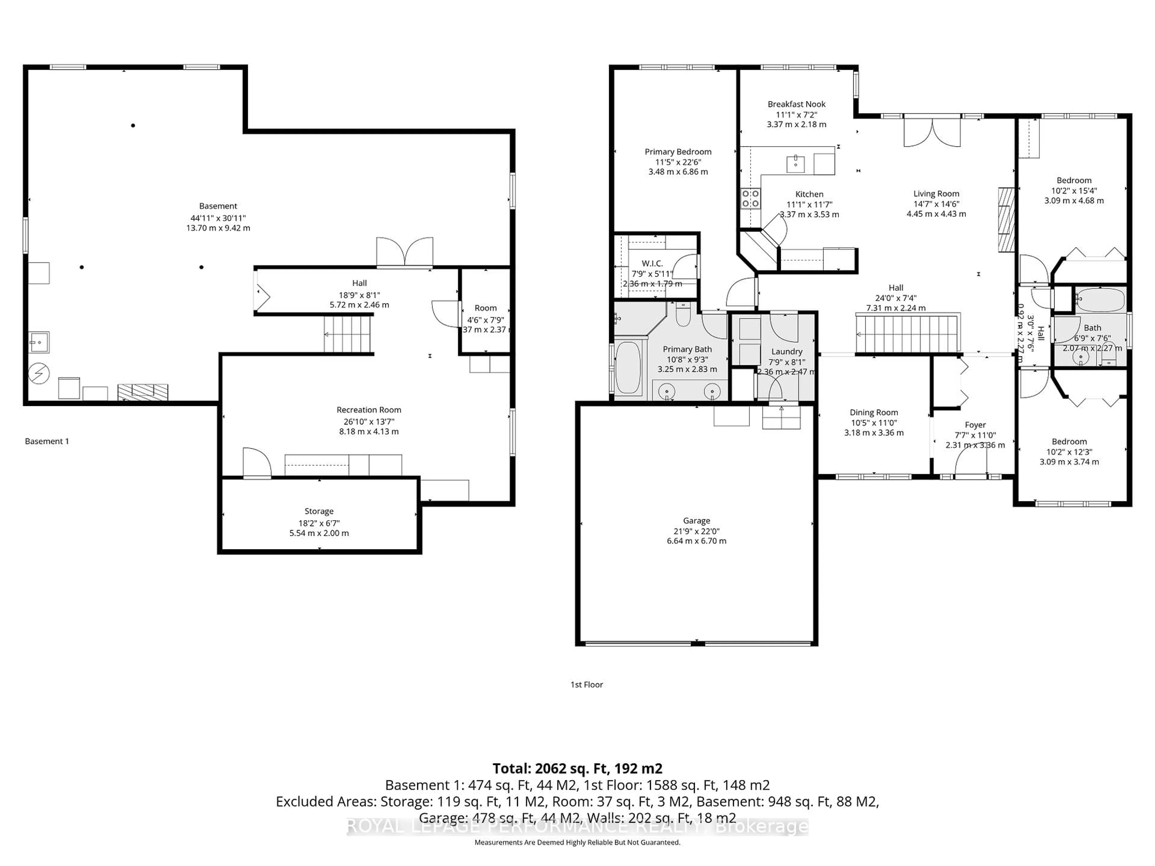 Floor plan for 253 Sunnyside Ave, Cornwall Ontario K6H 3E5